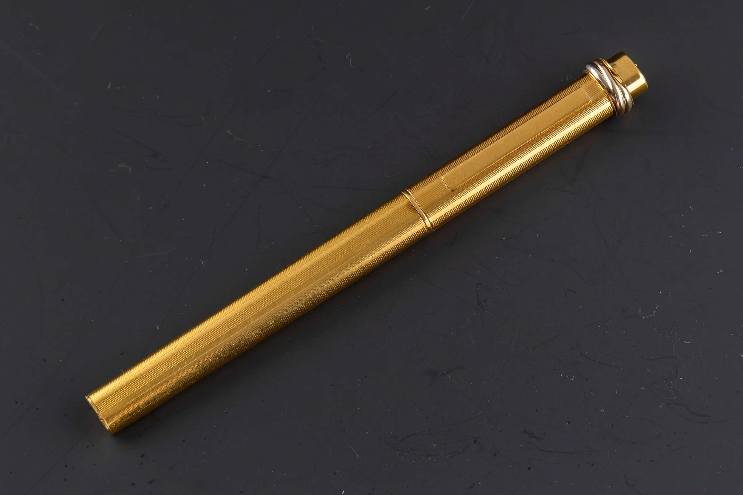 Cartier Stylo Trinity Must de Cartier "Grain D`orge" ballpoint pen Reference ST10302[KL25886] - Image 4