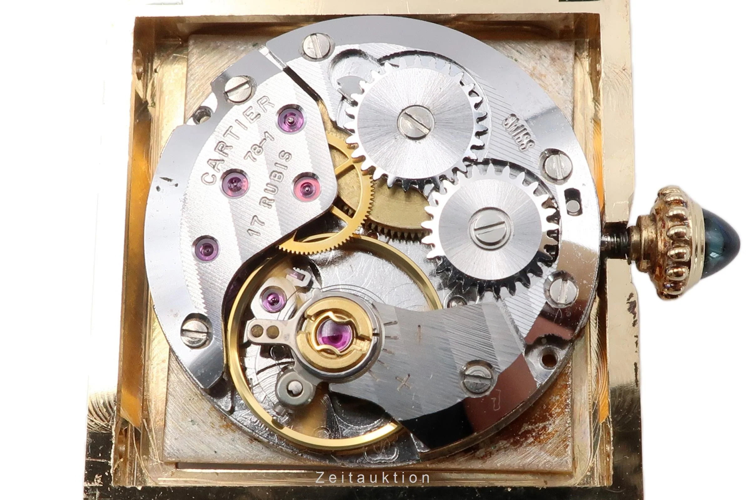 Cartier Tank 18 ct gold manual winding women's watch 1433 LP: 12500EUR  [2302494] - Image 13