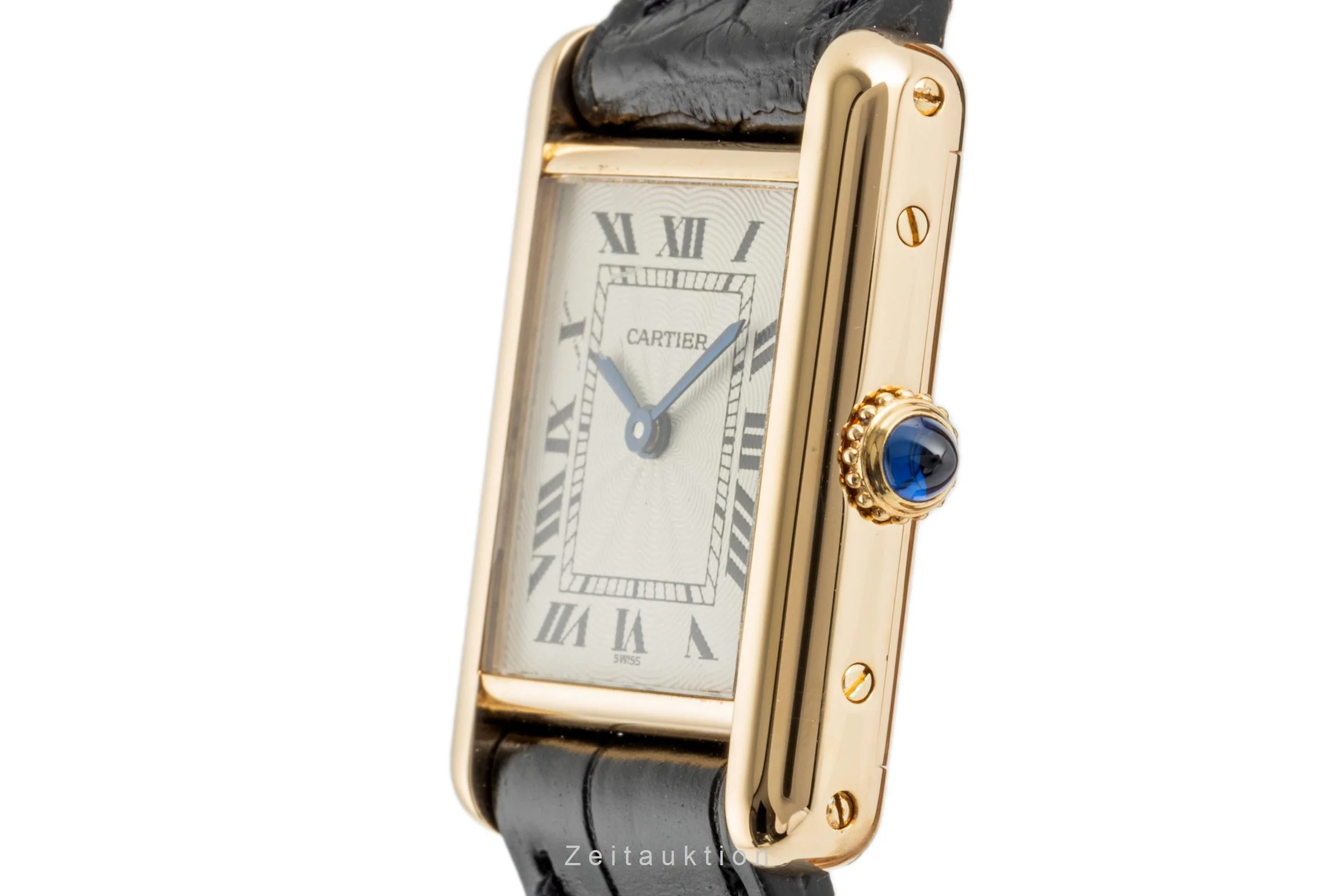 Cartier Tank 18 ct gold manual winding women's watch 1433 LP: 12500EUR  [2302494] - Image 6