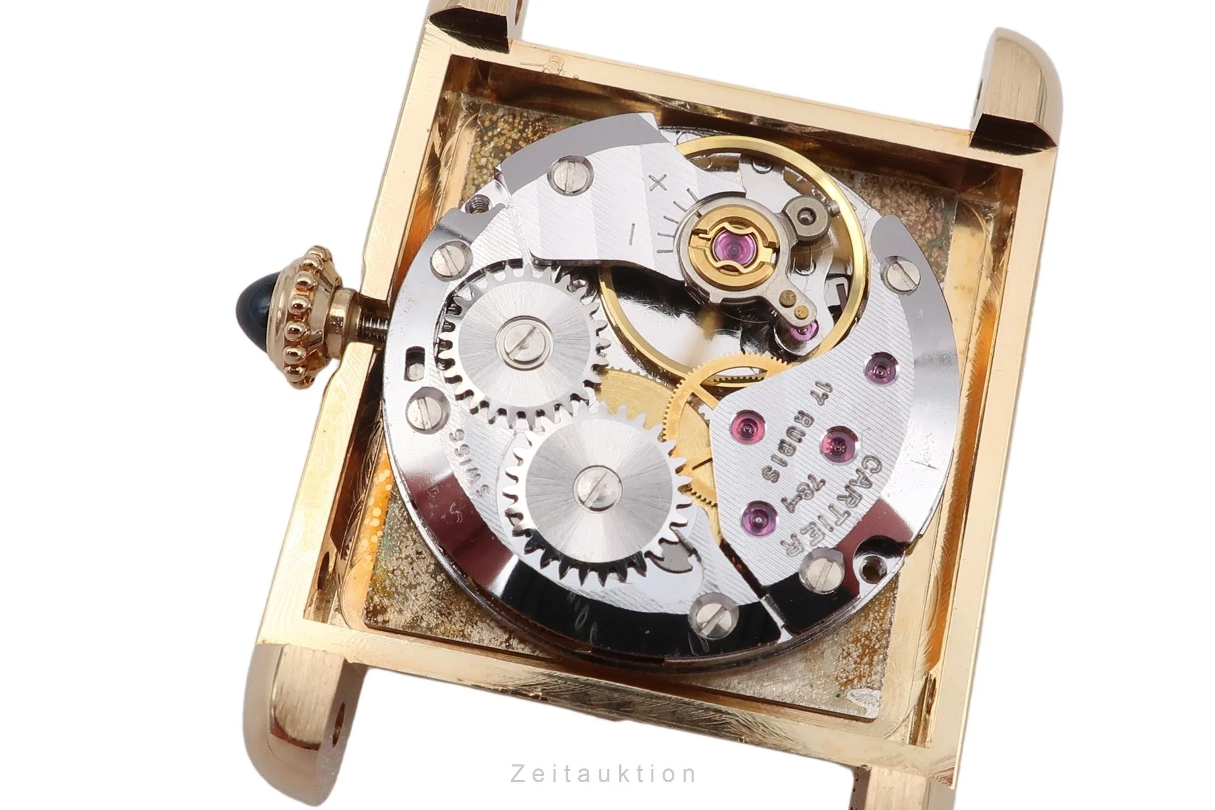 Cartier Tank 18 ct gold manual winding women's watch 878087  [2502309] - Image 14