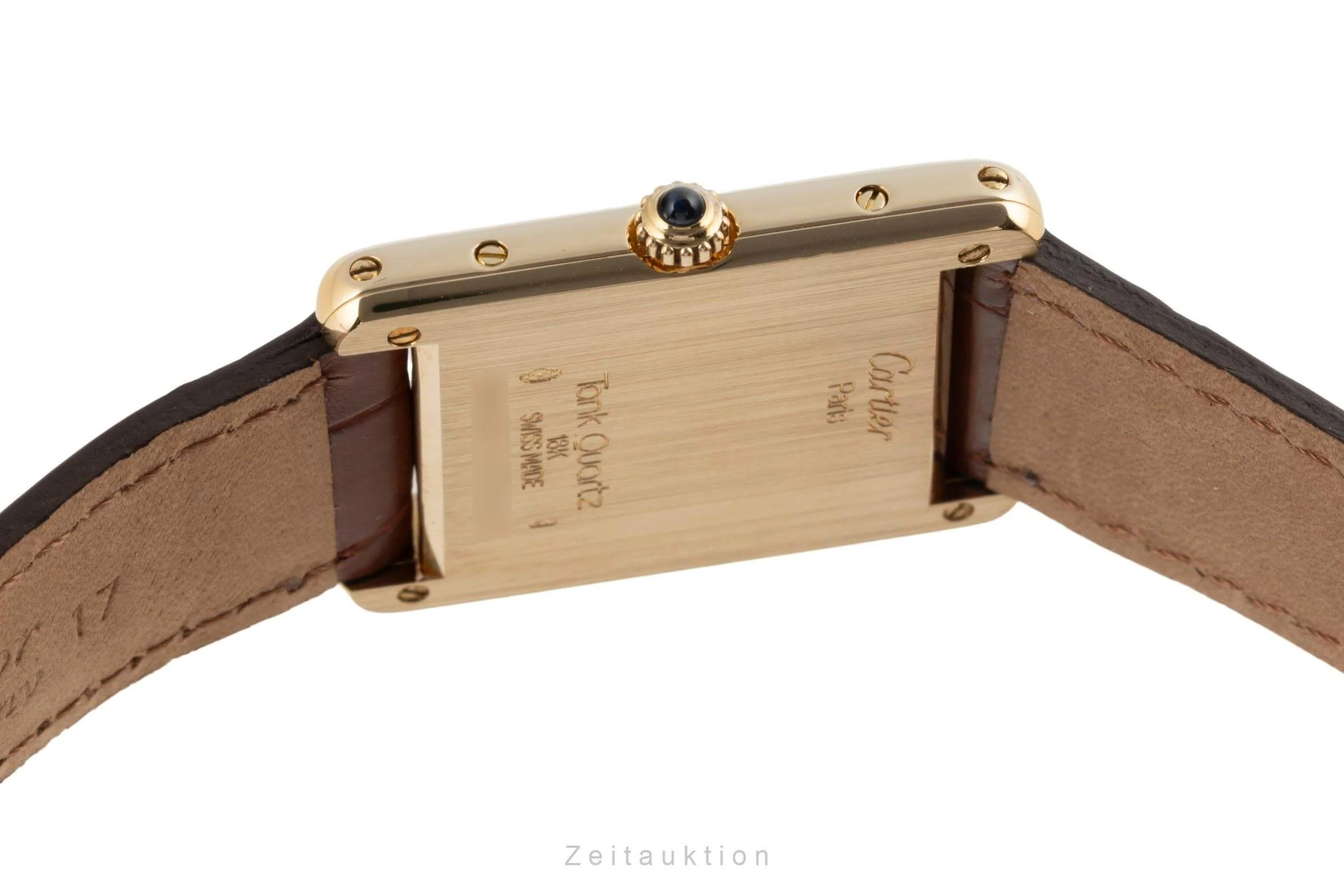 Cartier Tank 18 ct gold quartz men's watch 88105 LP: 11000EUR  [2403162] - Image 10