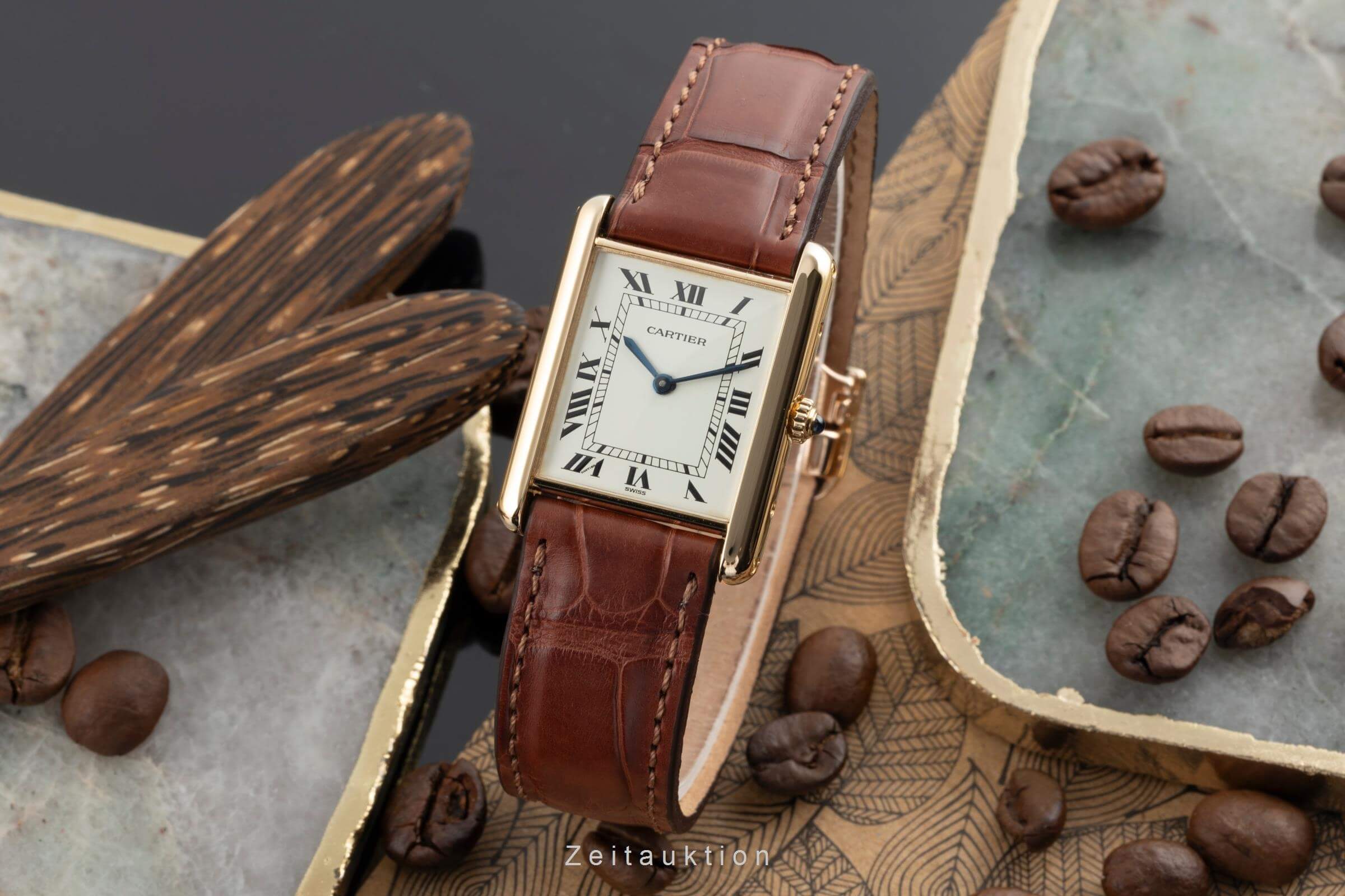 Cartier Tank 18 ct gold quartz men's watch 88105 LP: 11000EUR  [2403162] - Image 3