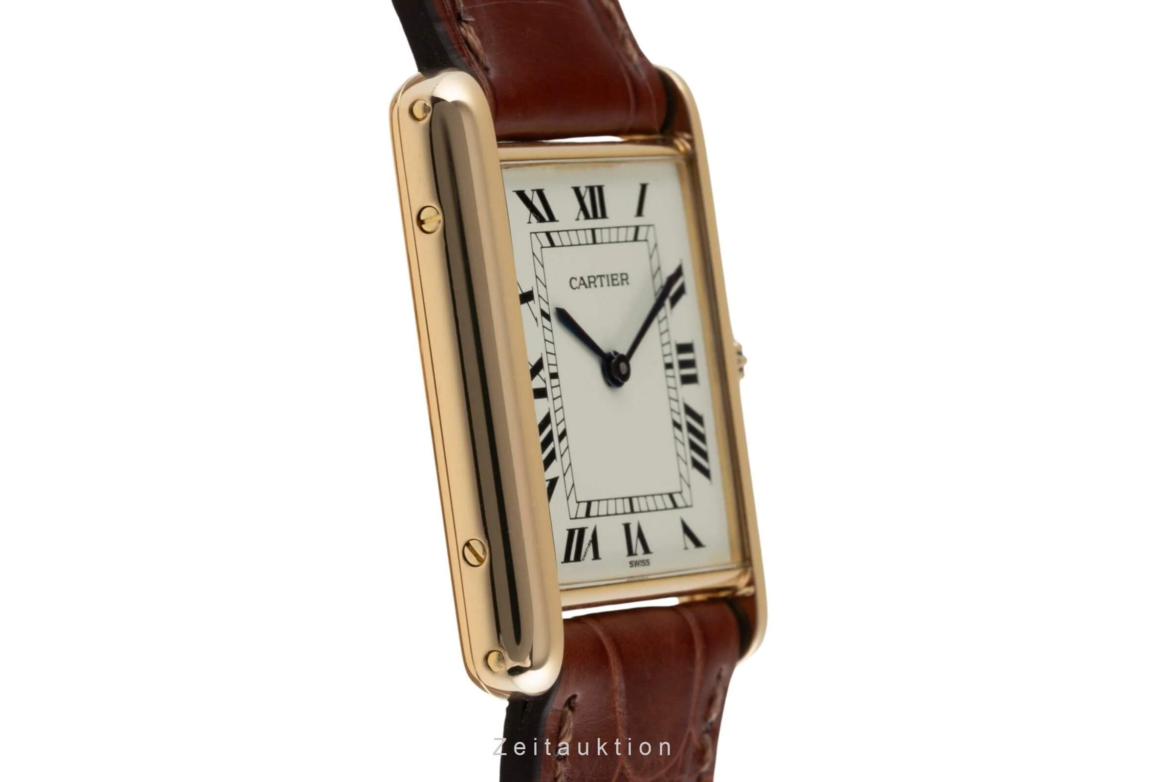 Cartier Tank 18 ct gold quartz men's watch 88105 LP: 11000EUR  [2403162] - Image 7
