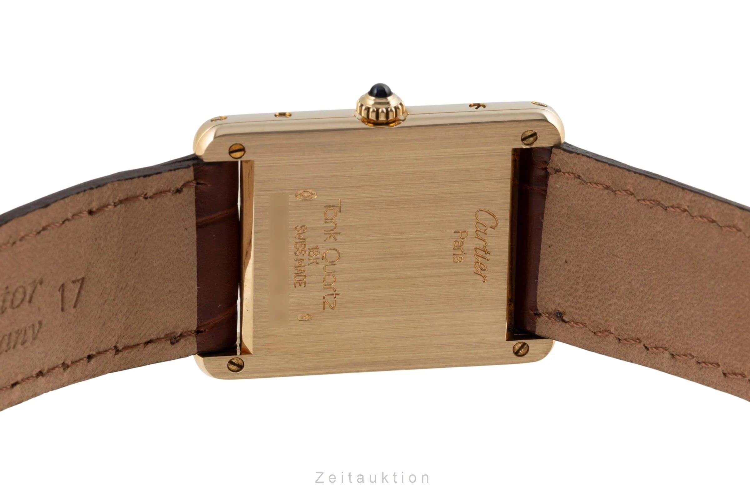 Cartier Tank 18 ct gold quartz men's watch 88105 LP: 11000EUR  [2403162] - Image 9