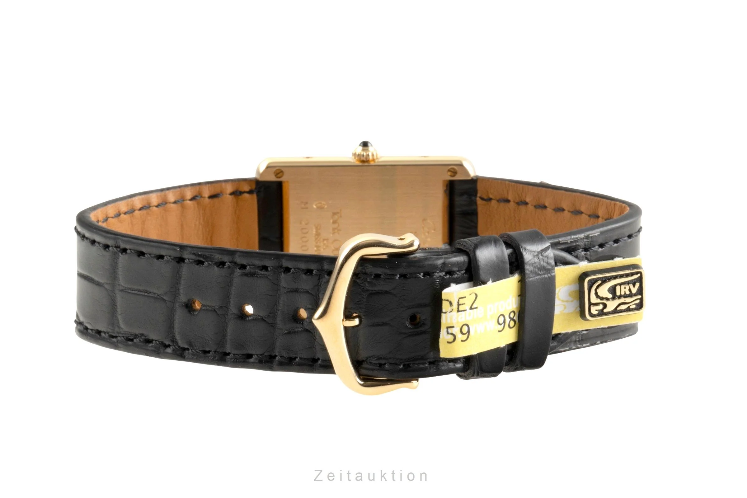 Cartier Tank 18 ct gold quartz men's watch M 2000  [2504847] - Image 14