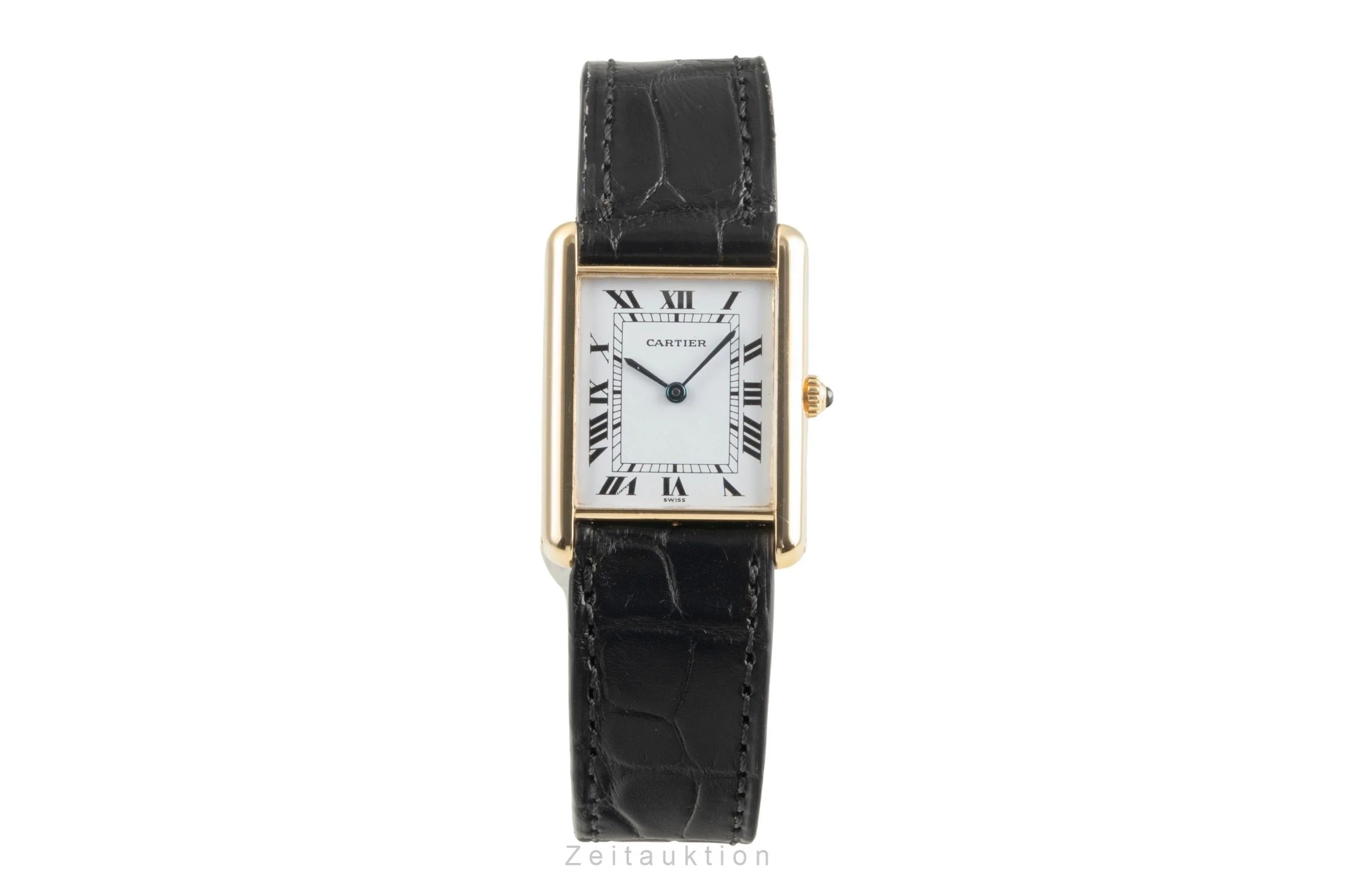 Cartier Tank 18 ct gold quartz men's watch M 2000  [2504847] - Image 5