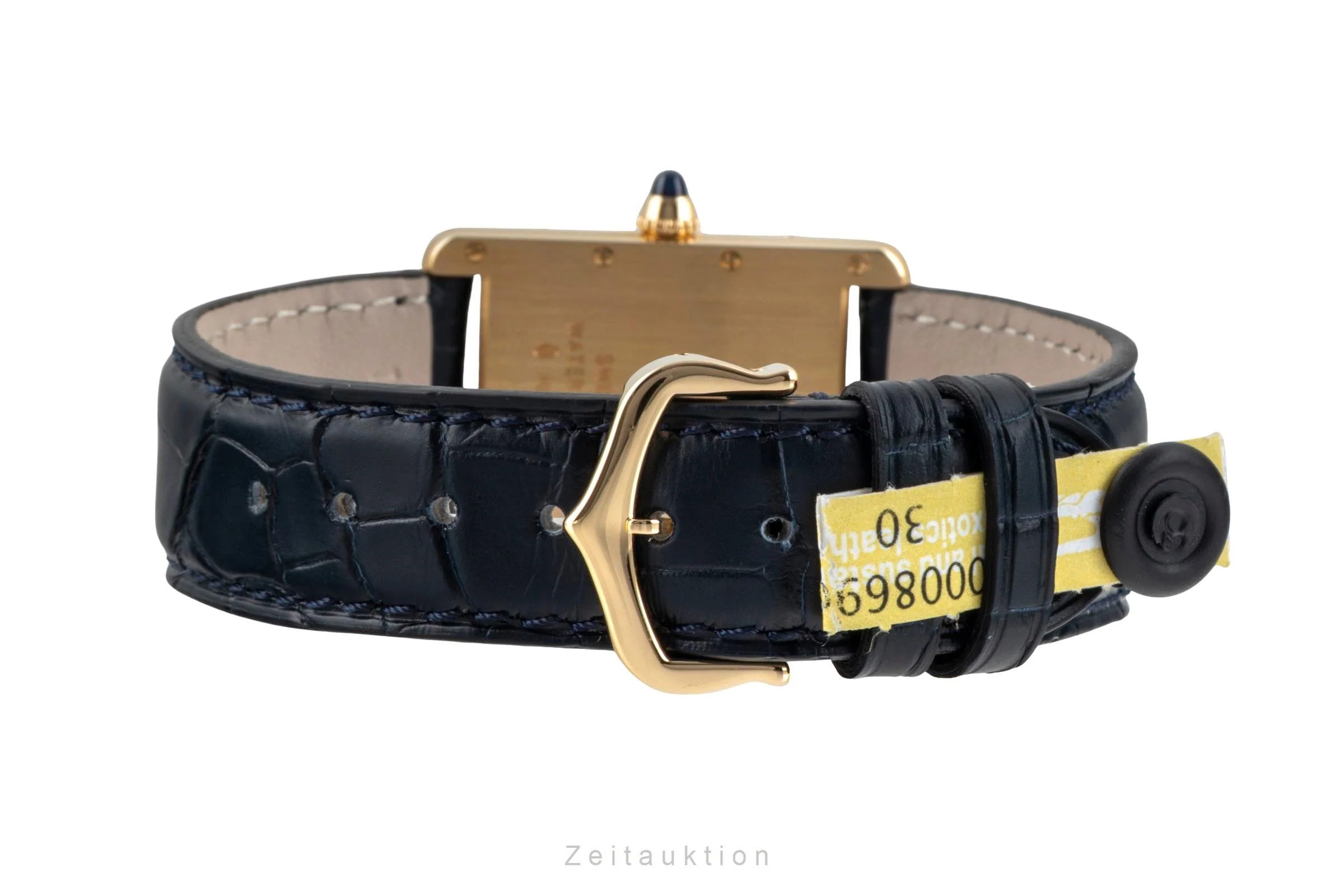 Cartier Tank 18 ct gold quartz men's watch W1529756  [2506974] - Image 13