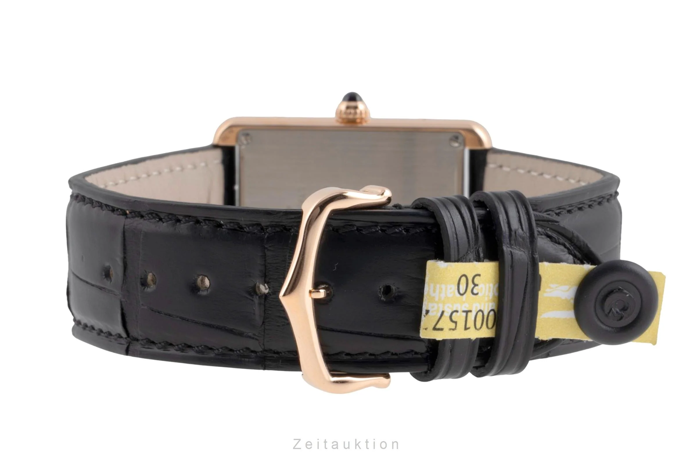 Cartier Tank 18 ct gold quartz men's watch W5200025  [2504848] - Image 15