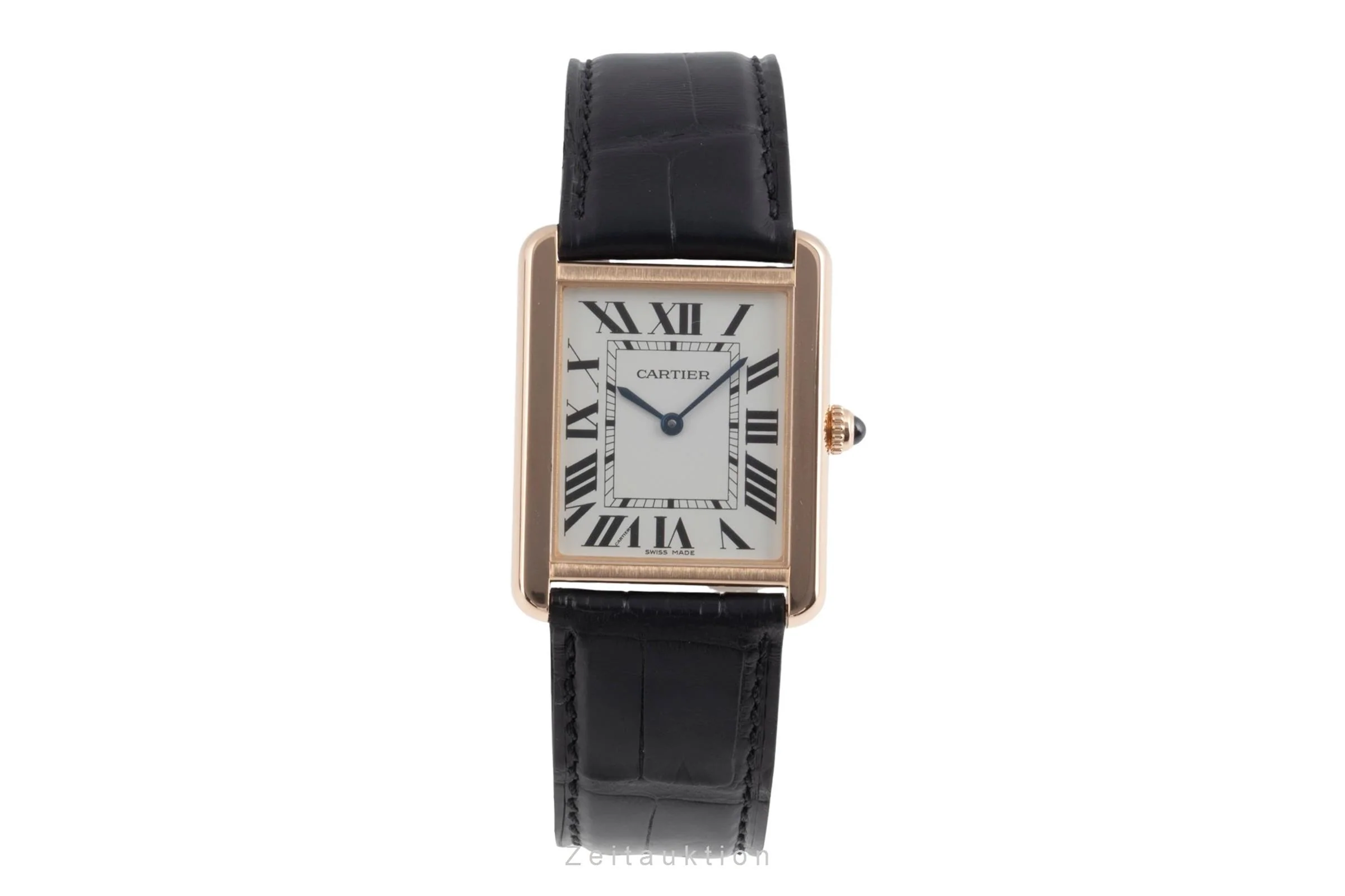Cartier Tank 18 ct gold quartz men's watch W5200025  [2504848] - Image 5
