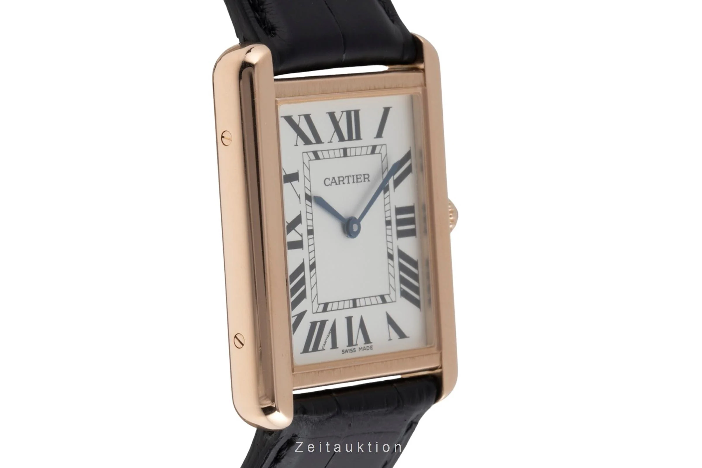 Cartier Tank 18 ct gold quartz men's watch W5200025  [2504848] - Image 8