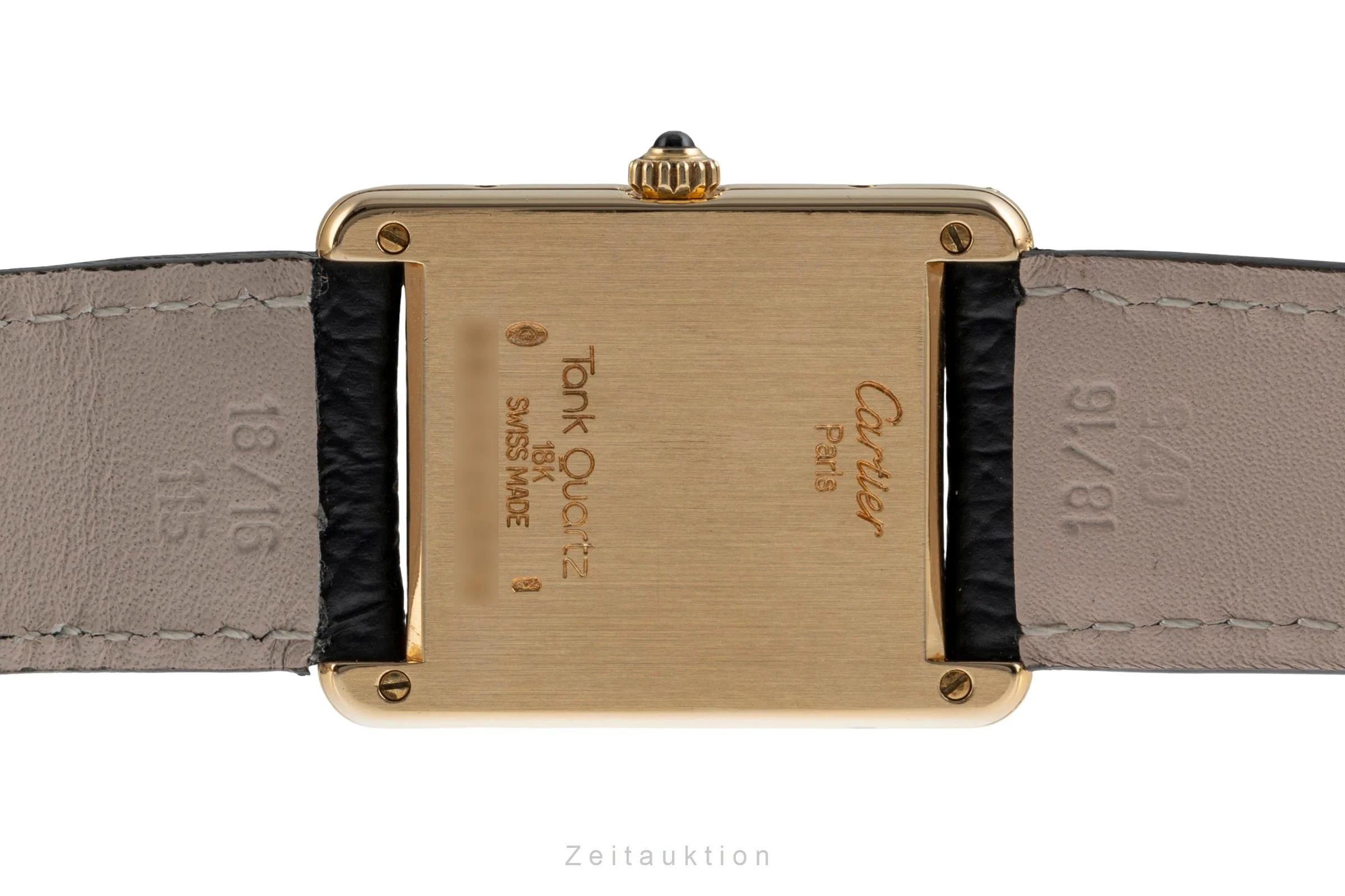 Cartier Tank 18 ct gold quartz unisex W1512856, 88105  [2504028] - Image 11