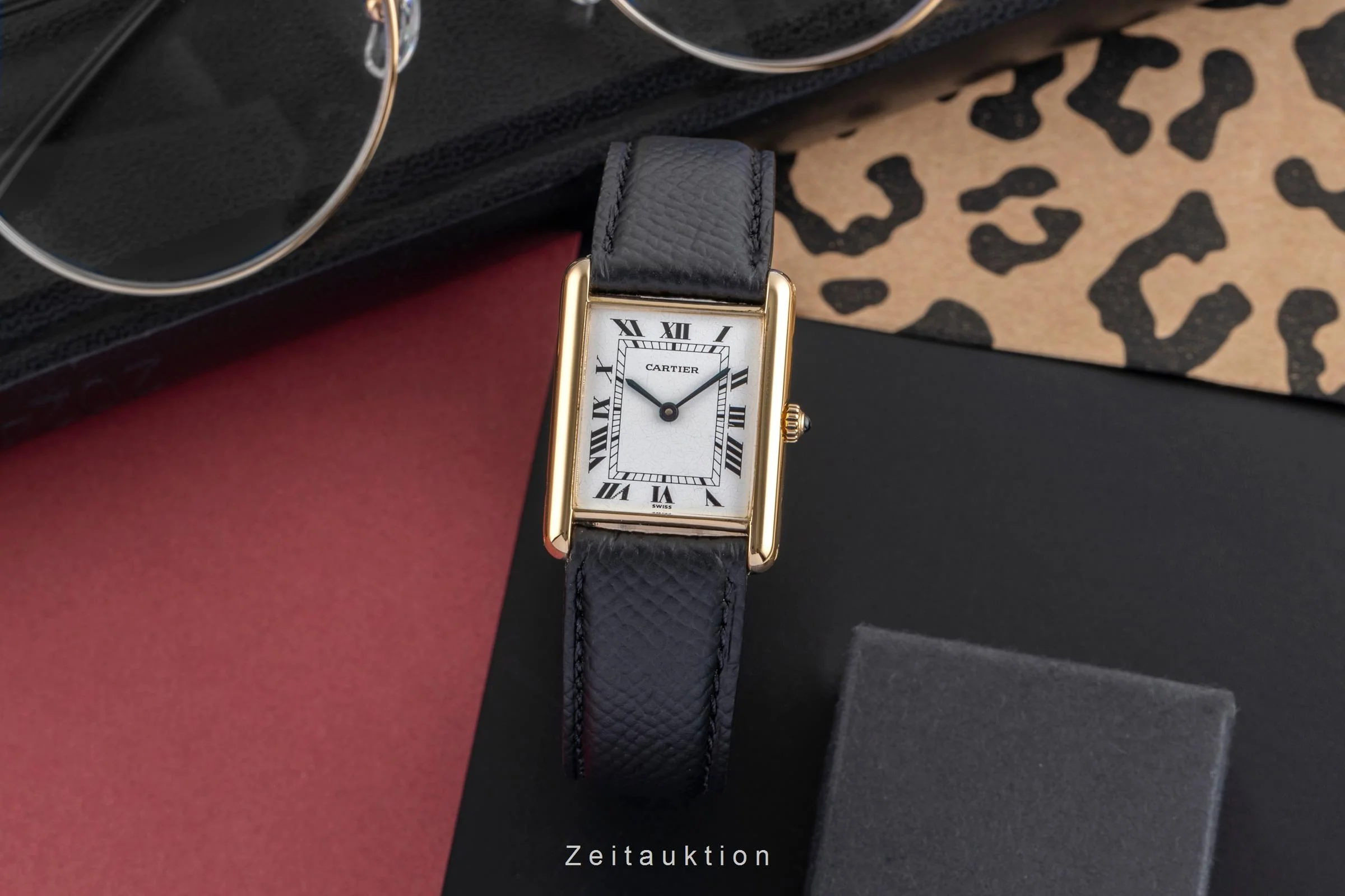 Cartier Tank 18 ct gold quartz unisex W1512856, 88105  [2504028] - Image 4