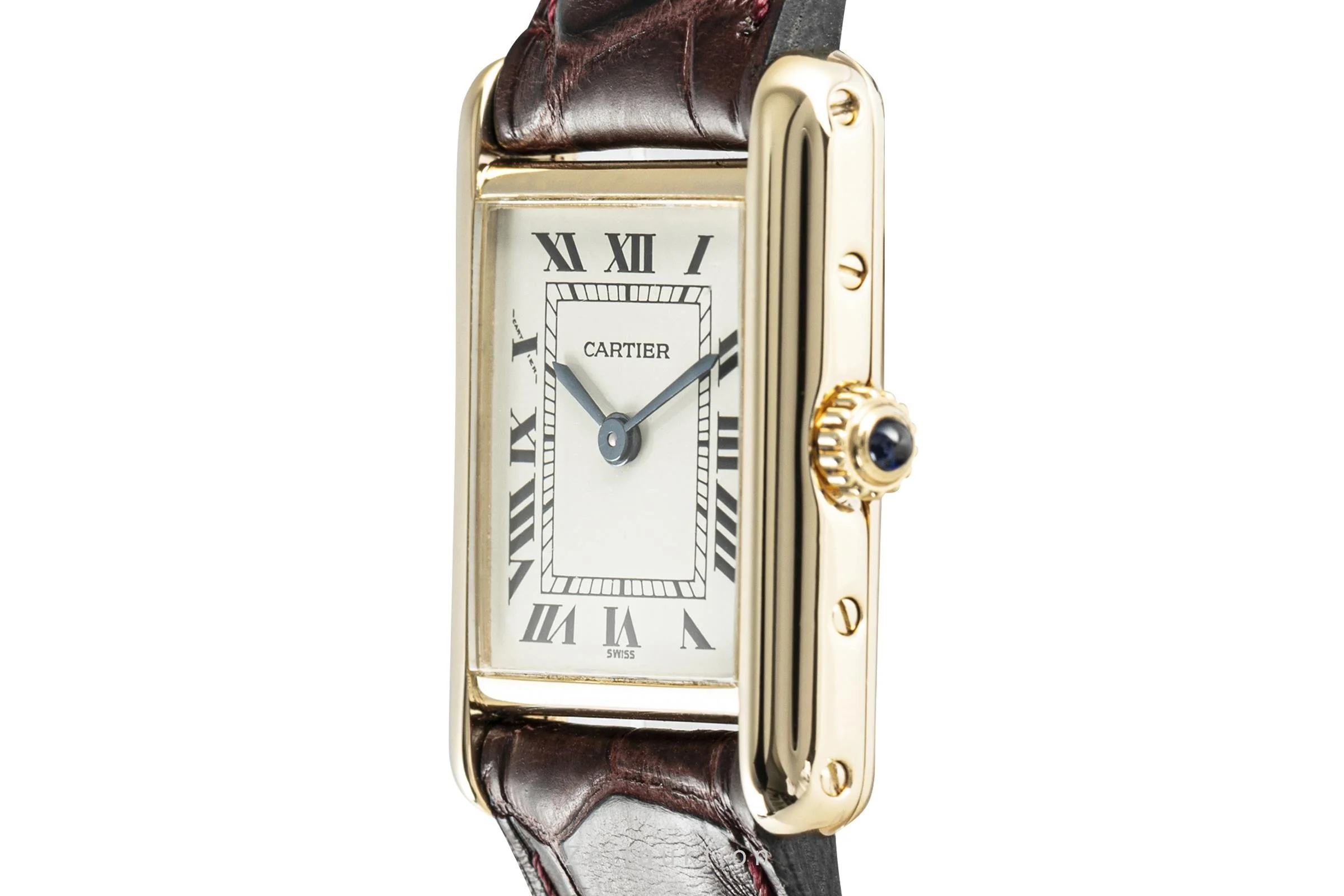 Cartier Tank 18 ct gold quartz women's watch 66001 LP: 10500EUR  [2108516] - Image 6