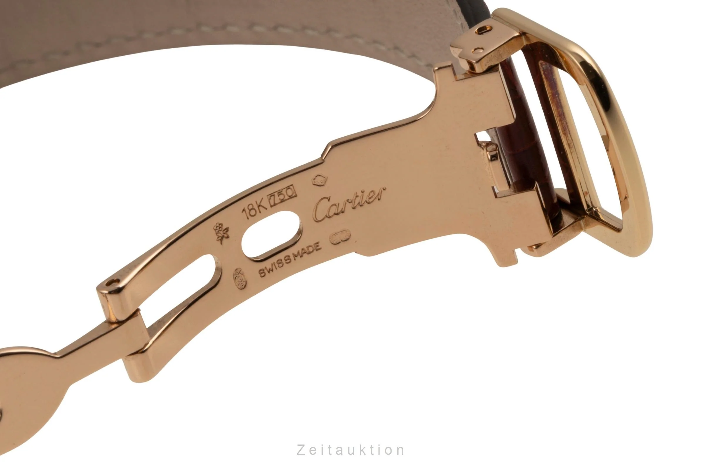 Cartier Tank 18 ct gold quartz women's watch 66001  [2503837] - Image 13