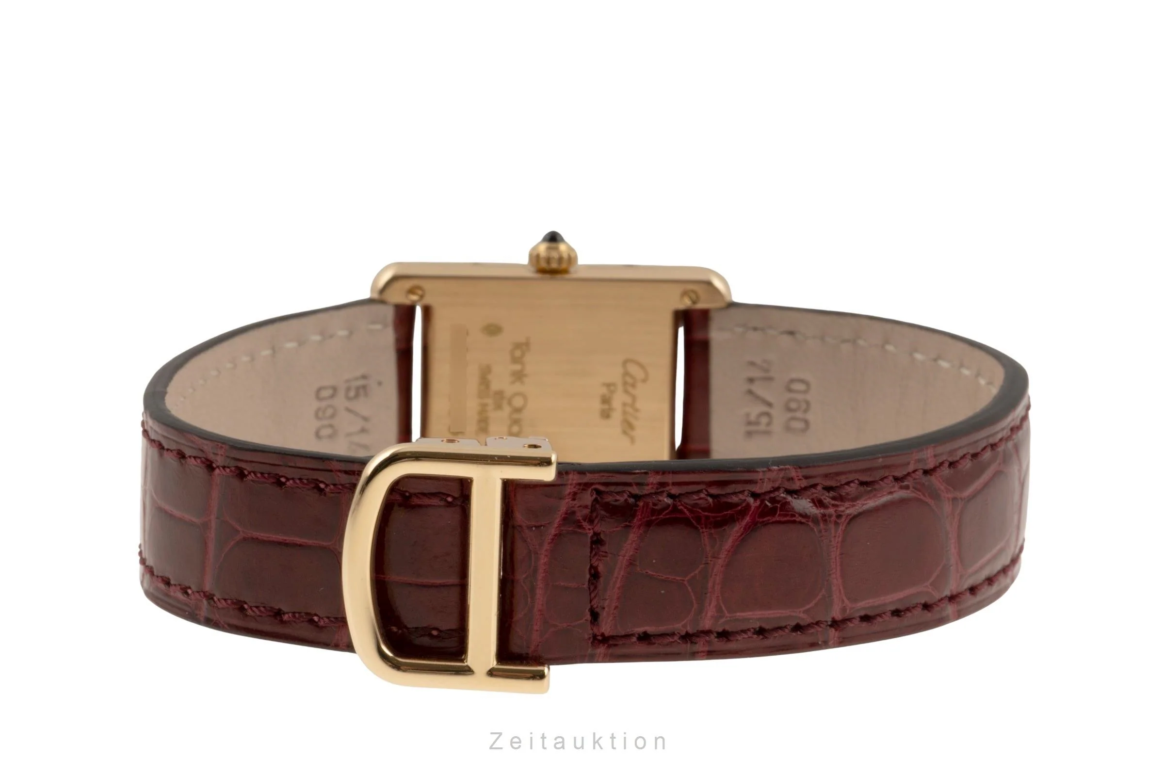 Cartier Tank 18 ct gold quartz women's watch 66001  [2503837] - Image 14