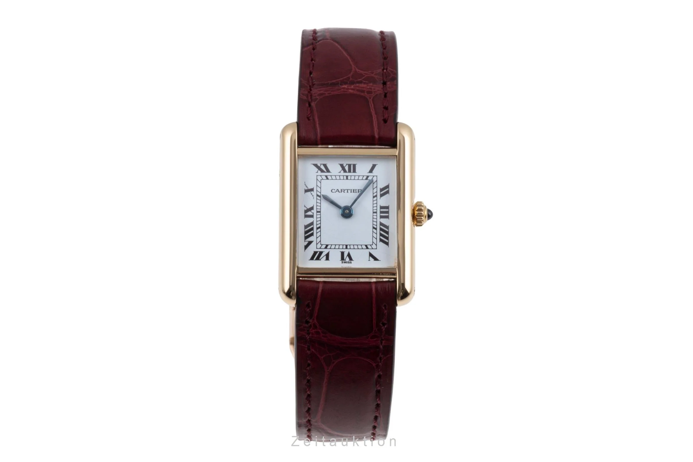Cartier Tank 18 ct gold quartz women's watch 66001  [2503837] - Image 5