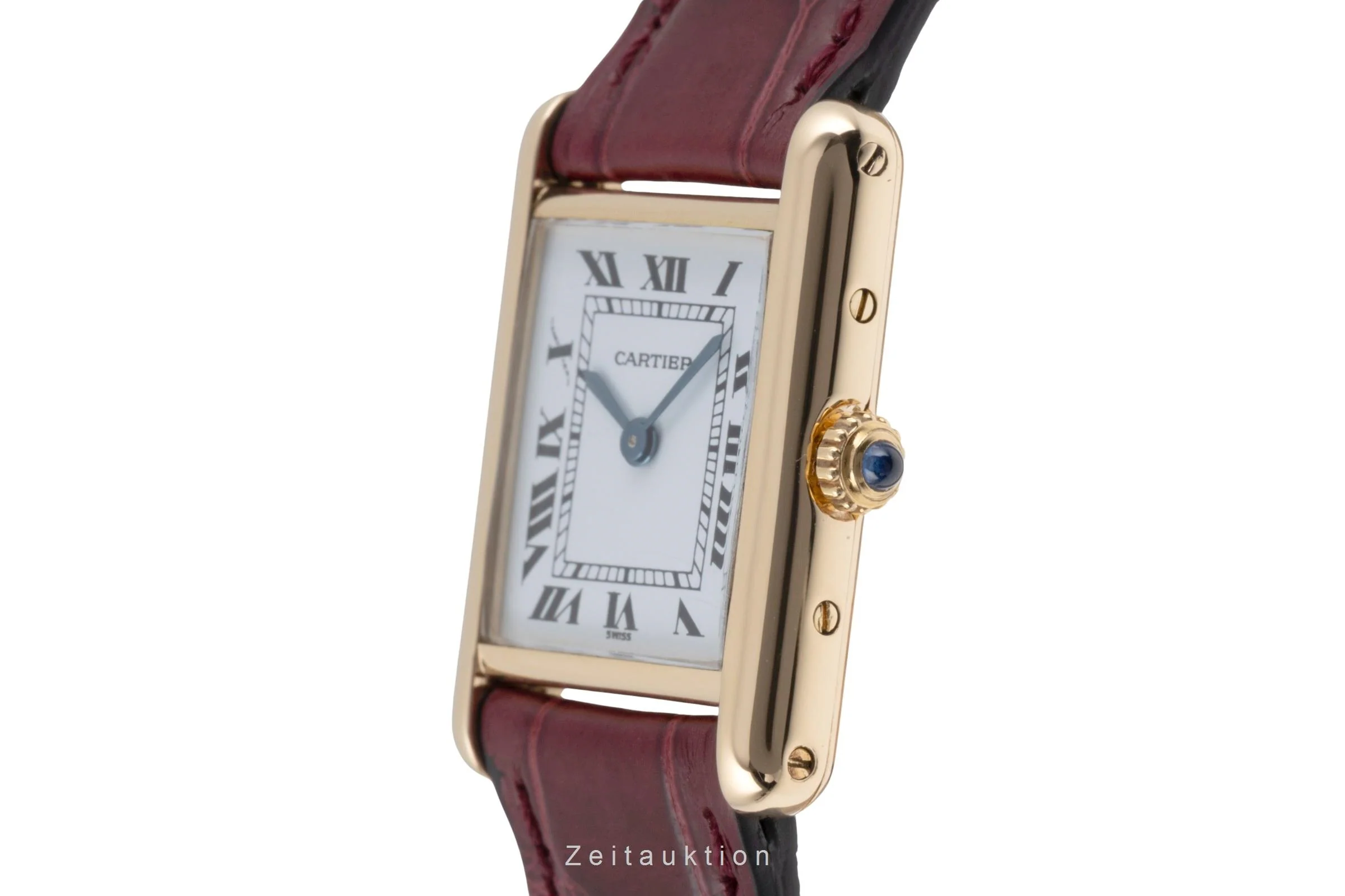 Cartier Tank 18 ct gold quartz women's watch 66001  [2503837] - Image 7