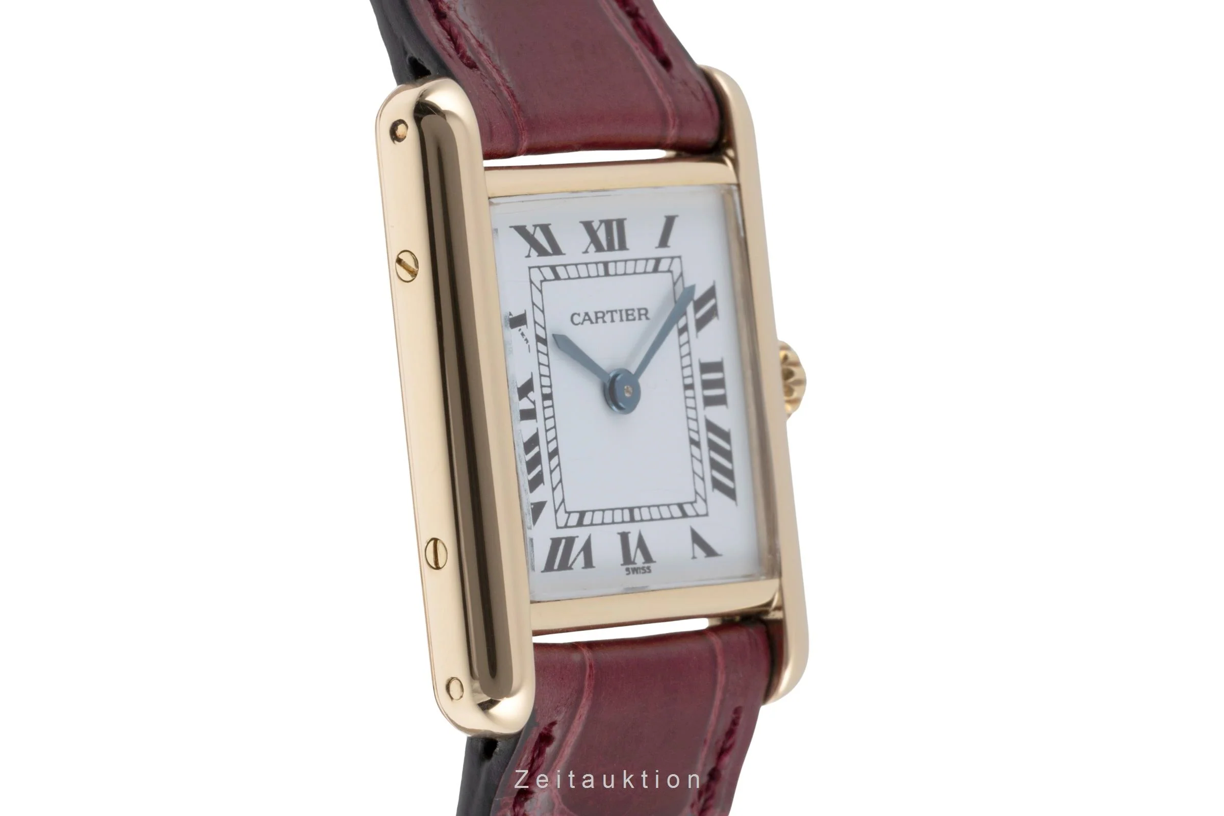 Cartier Tank 18 ct gold quartz women's watch 66001  [2503837] - Image 8