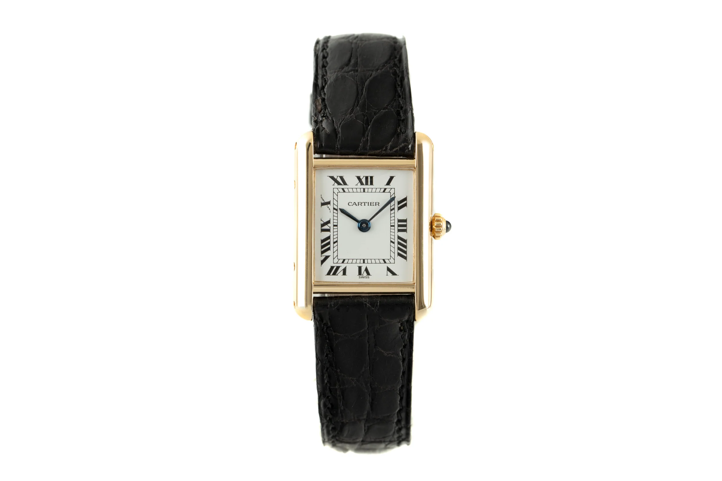 Cartier Tank 18 ct gold quartz women's watch 866001  [2108020] - Image 4
