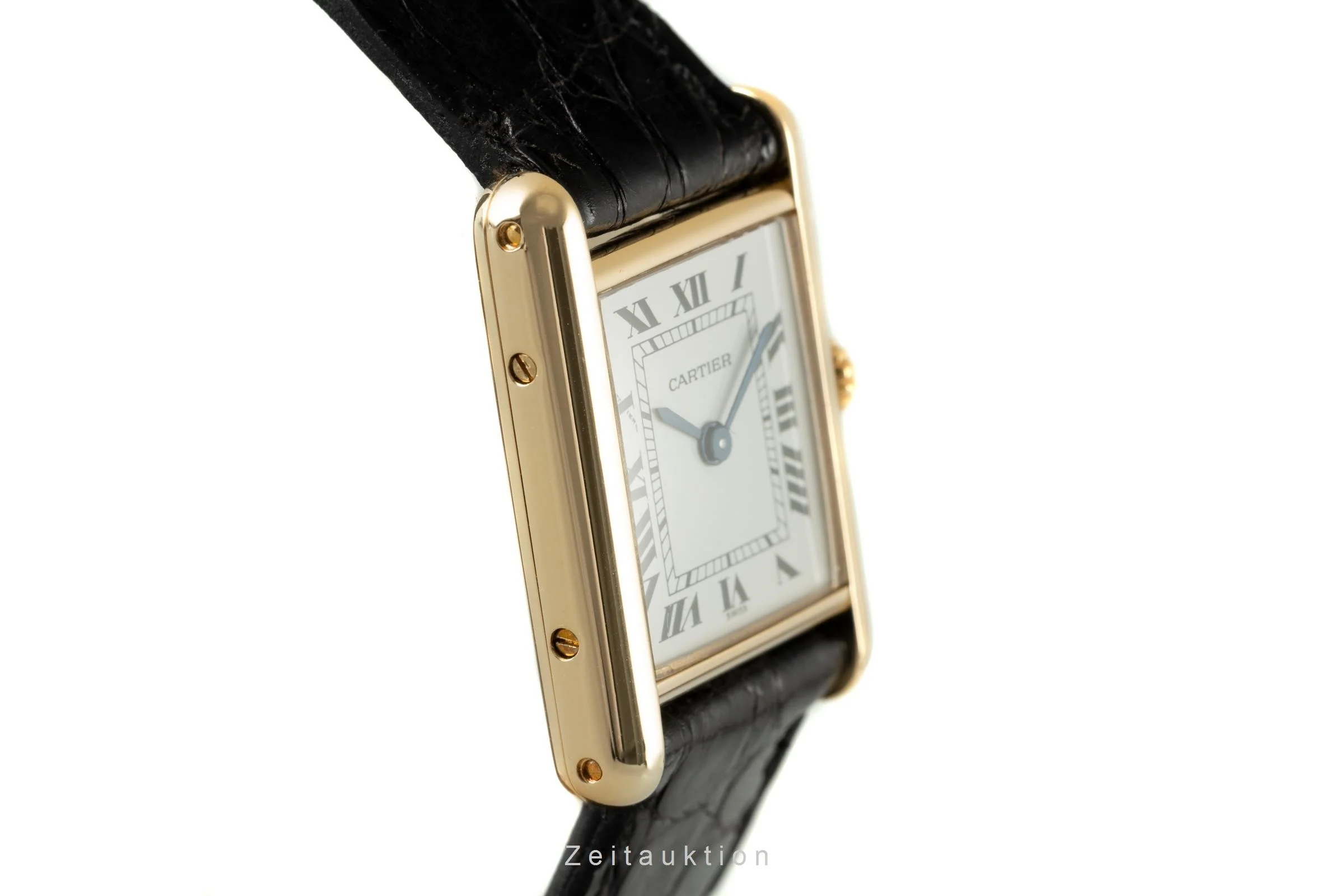 Cartier Tank 18 ct gold quartz women's watch 866001  [2108020] - Image 7