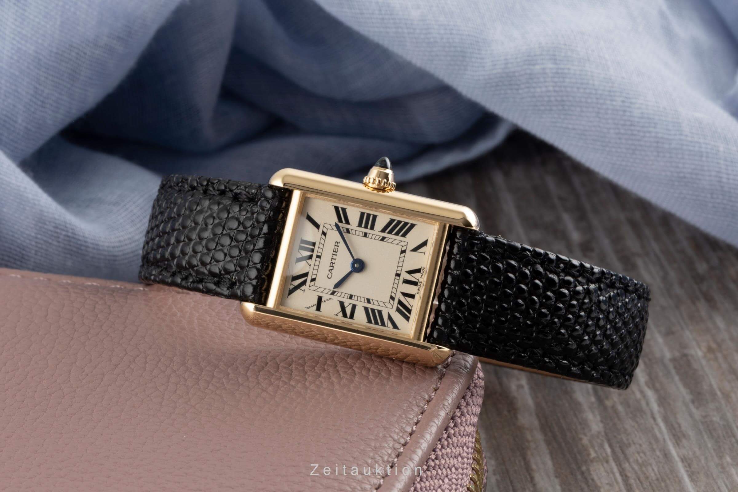 Cartier Tank 18 ct gold quartz women's watch W1529856 LP: 11000EUR  [2502041] - Image 3