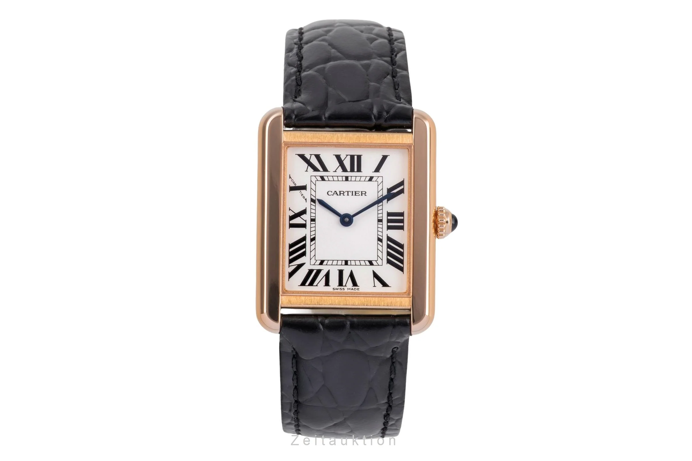 Cartier Tank 18 ct red gold quartz men's watch W5200024  [2505228] - Image 5