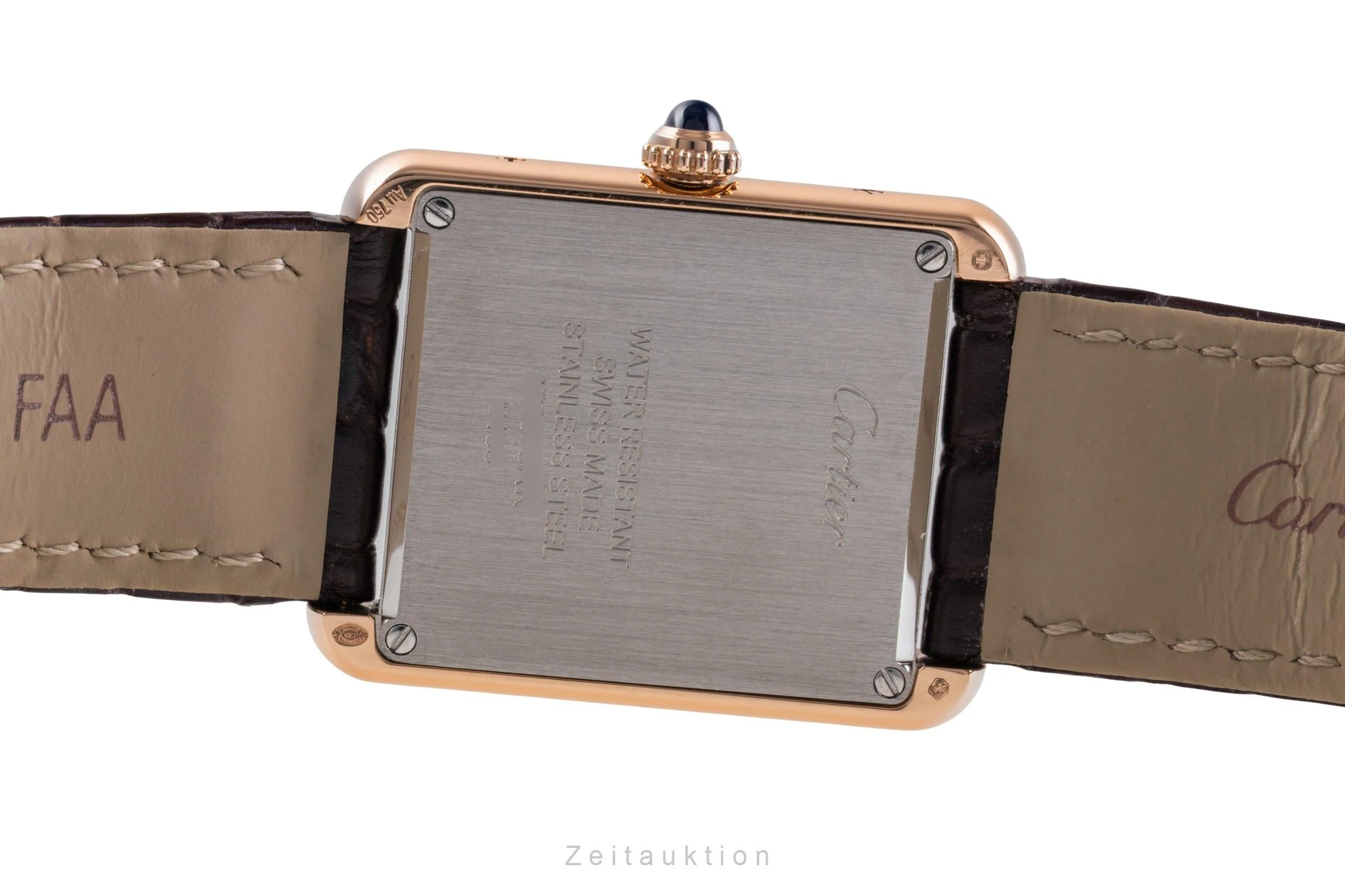 Cartier Tank 18 ct red gold quartz unisex W5200024  [2505200] - Image 11