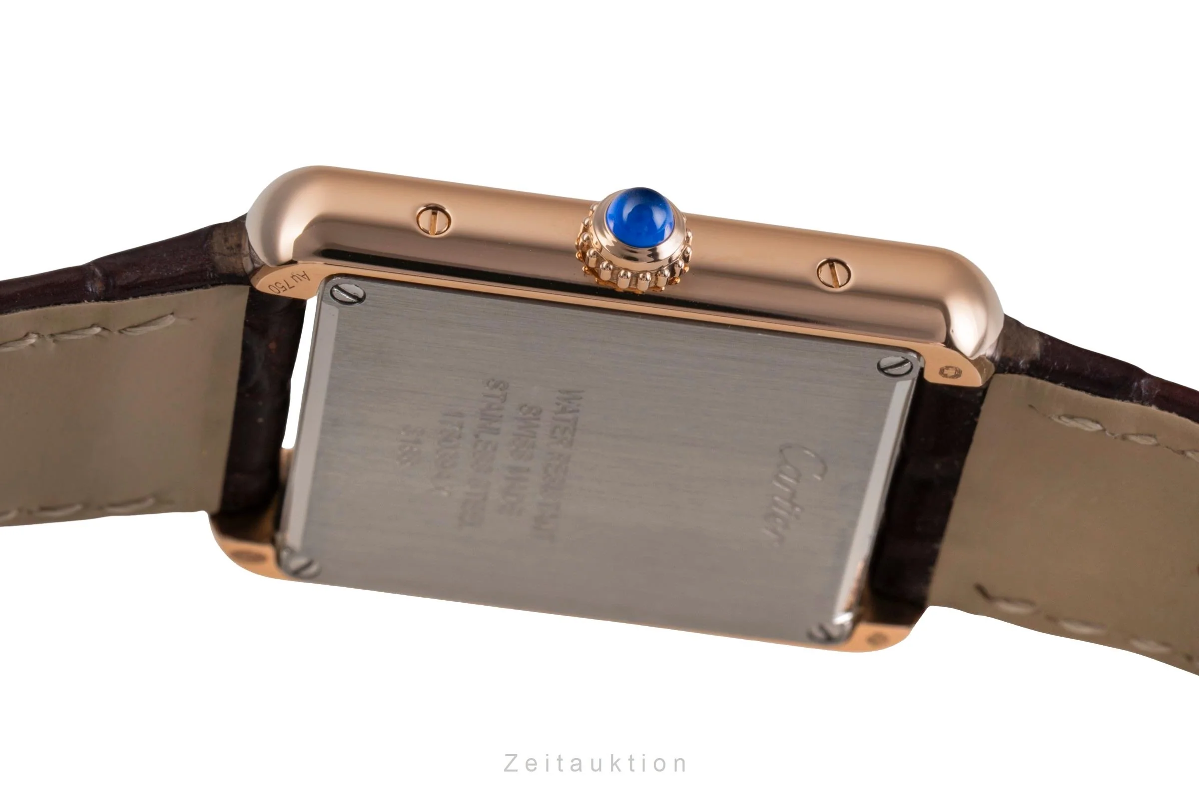 Cartier Tank 18 ct red gold quartz unisex W5200024  [2505200] - Image 12