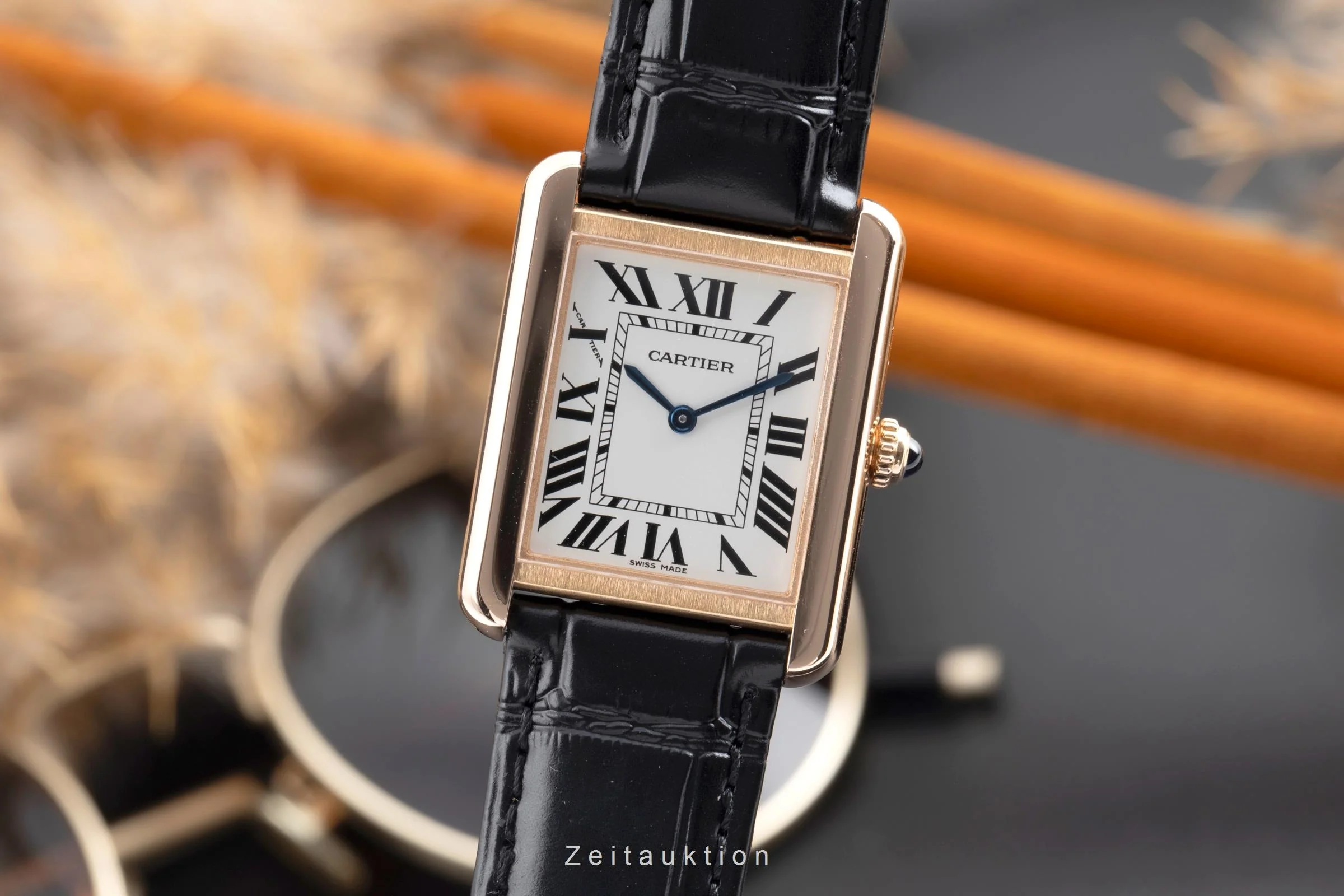 Cartier Tank 18 ct red gold quartz women's watch W5200024  [2505668] - Image 2