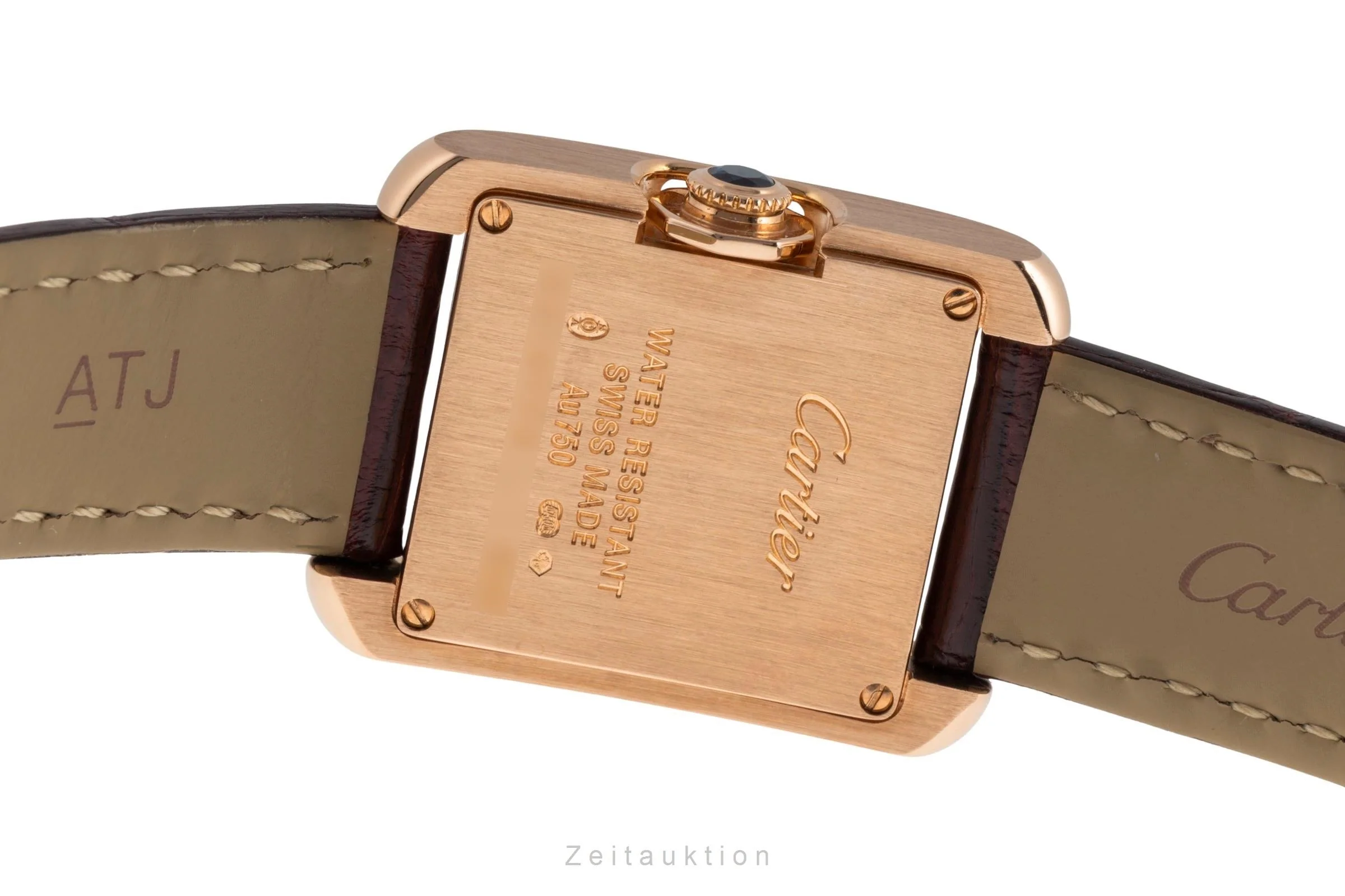 Cartier Tank 18 ct red gold quartz women's watch W5310027  [2502639] - Image 12