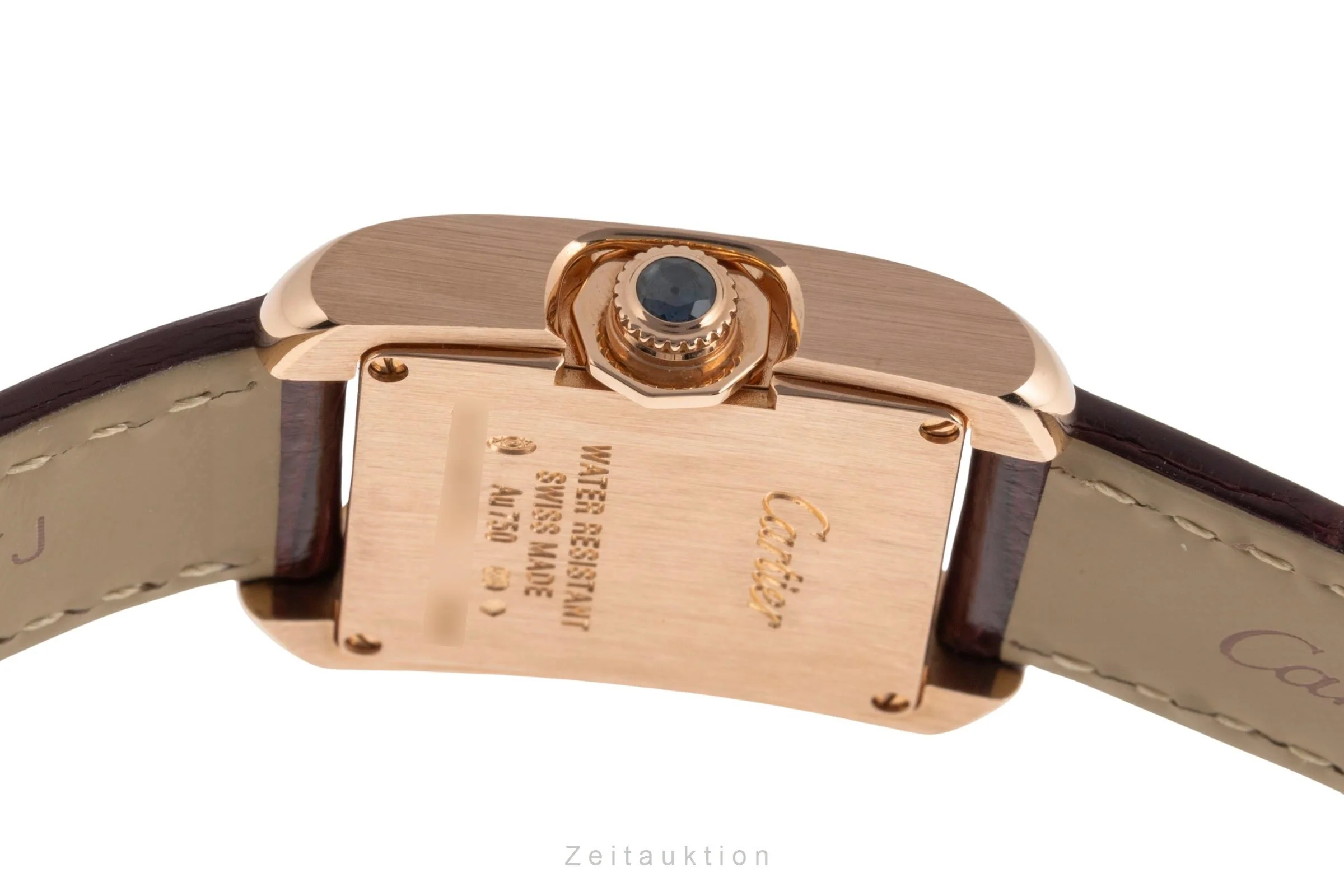 Cartier Tank 18 ct red gold quartz women's watch W5310027  [2502639] - Image 13