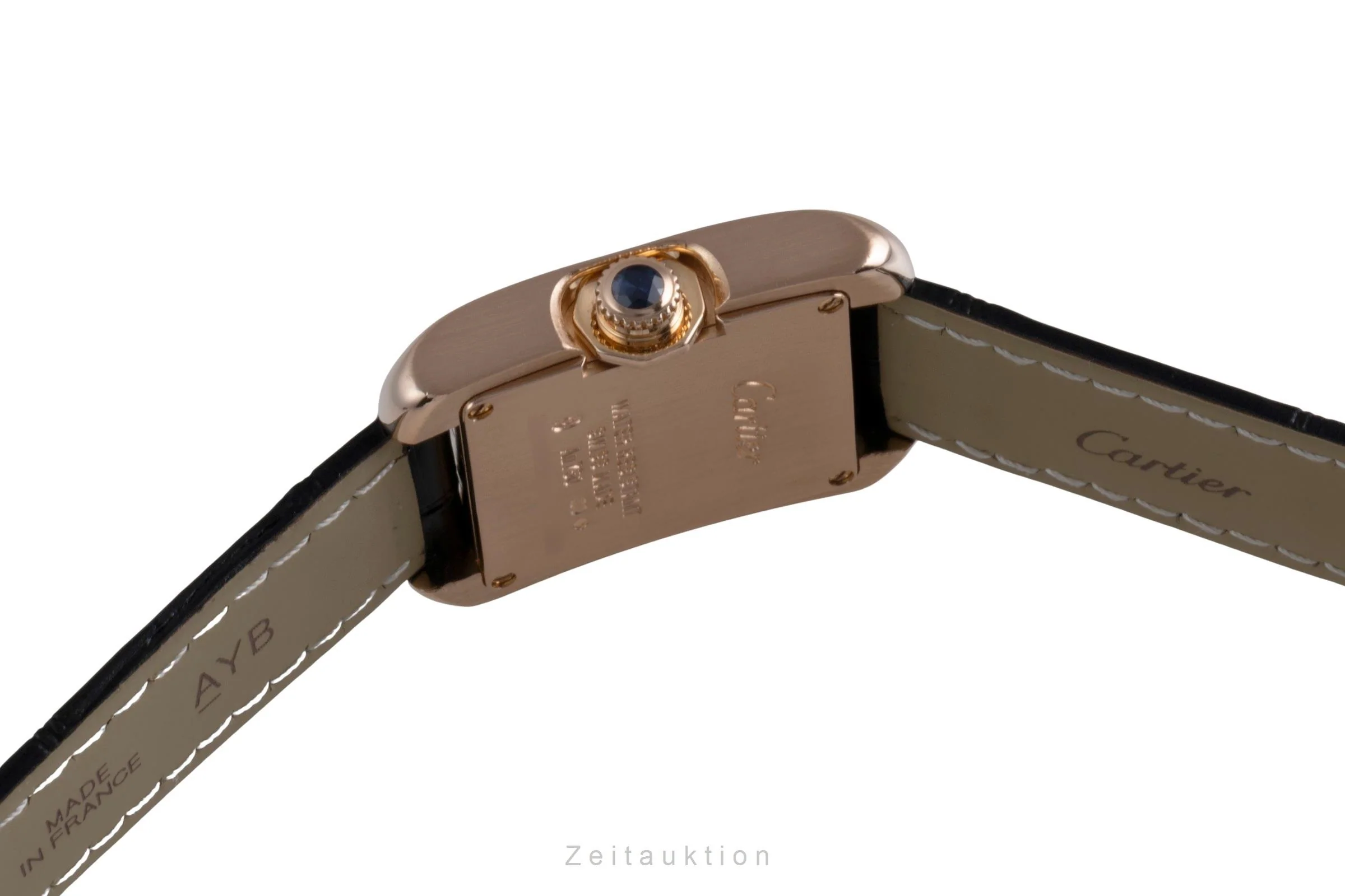 Cartier Tank 18 ct red gold quartz women's watch W5310027  [2600520] - Image 13