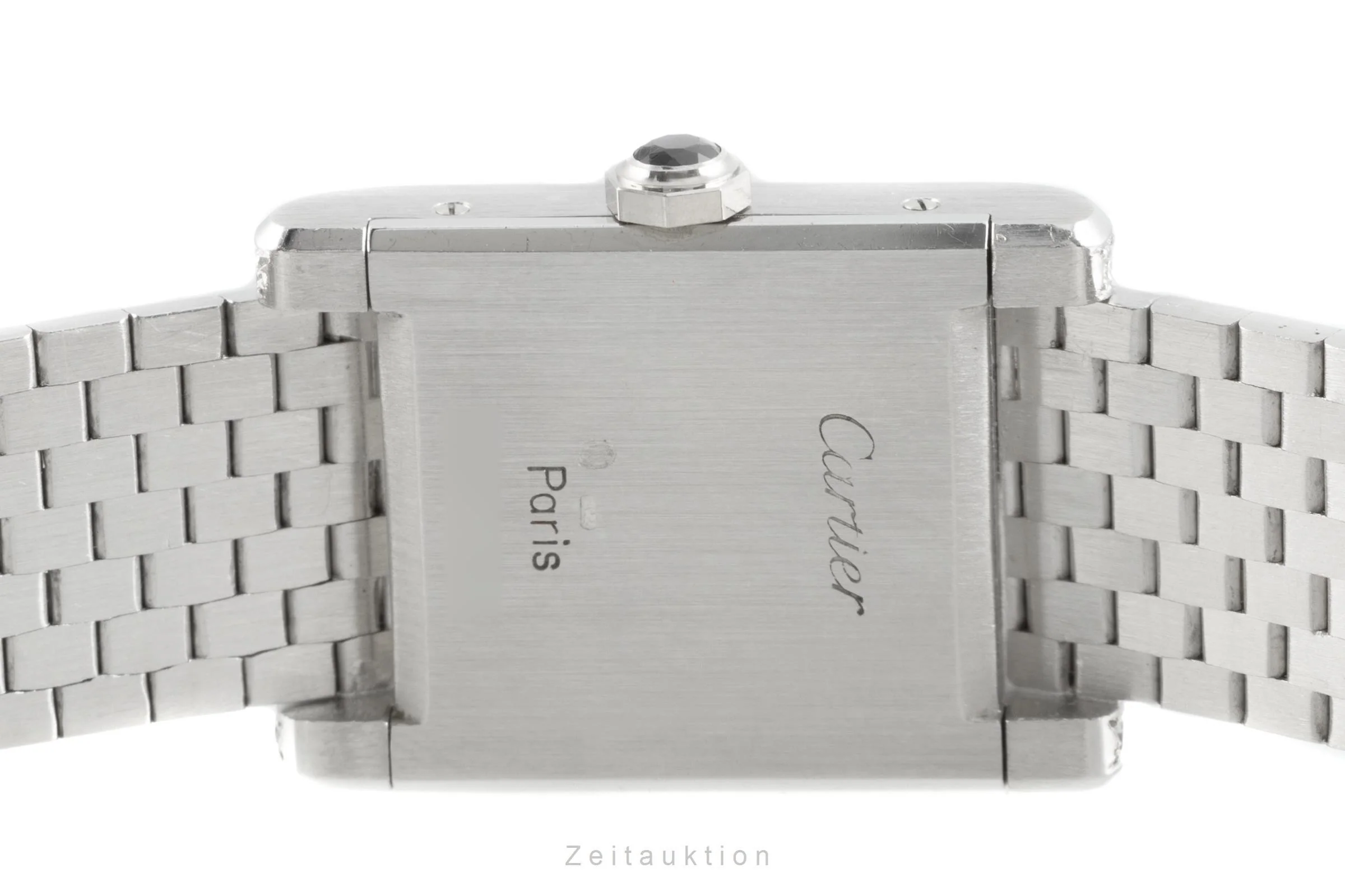Cartier Tank 18 ct white gold manual winding women's watch 78093  [2108520] - Image 11