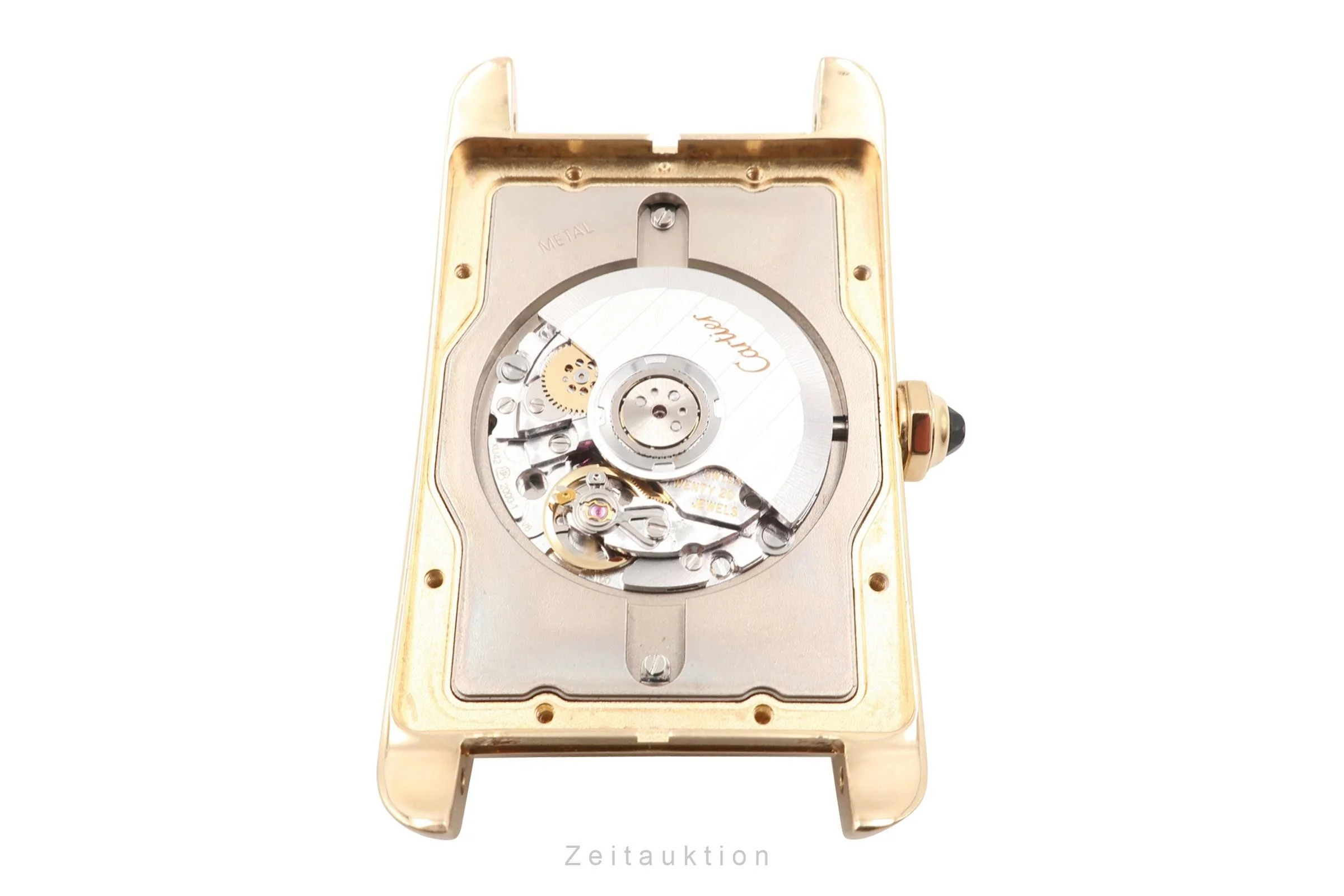 Cartier Tank Américaine 18 ct gold automatic men's watch 1740  [2107365] - Image 13