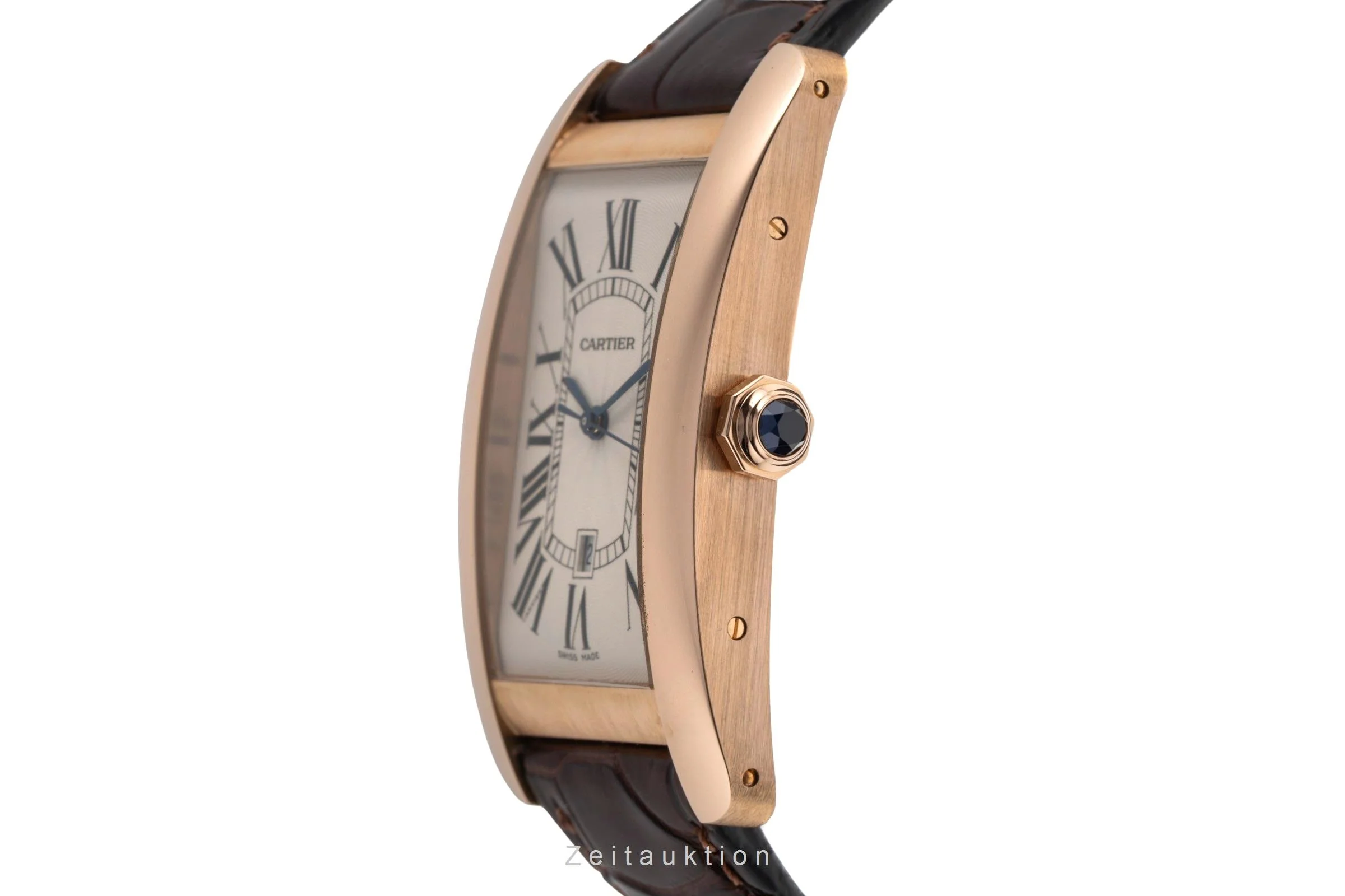 Cartier Tank Américaine 18 ct gold automatic men's watch W2609156  [2502631] - Image 7