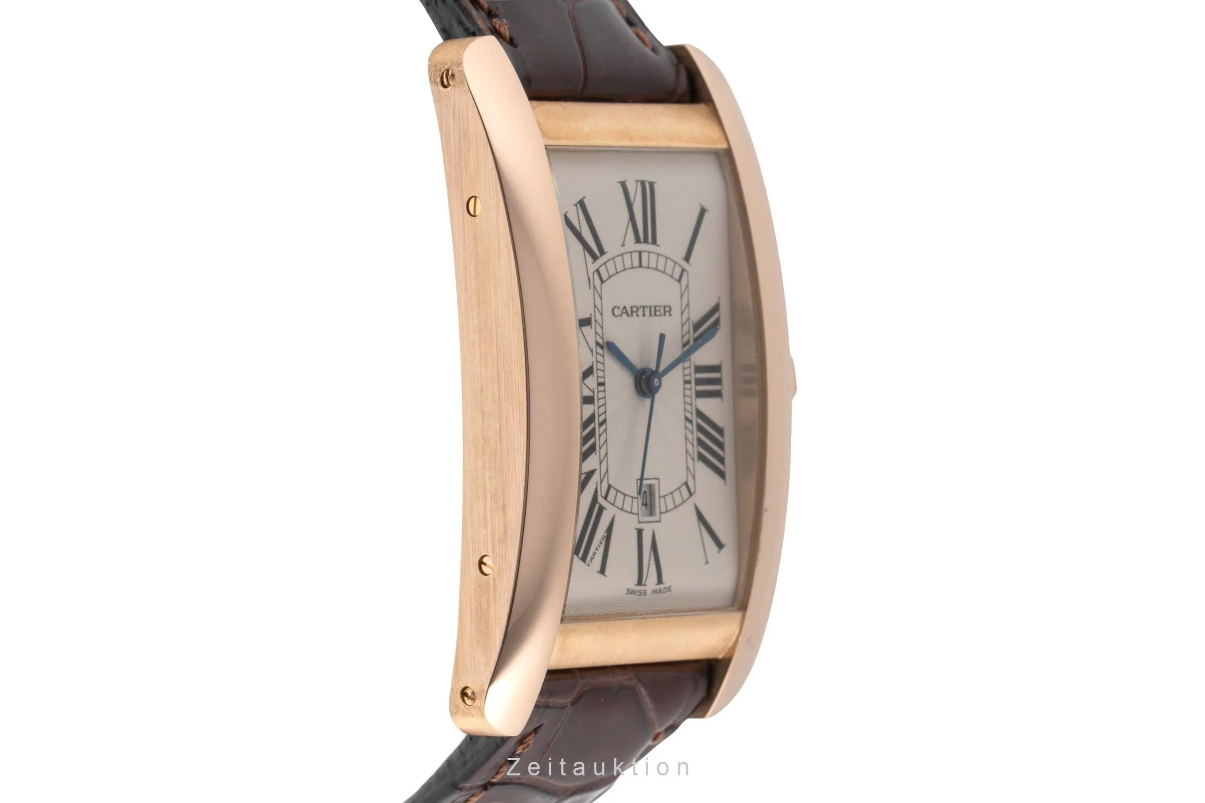 Cartier Tank Américaine 18 ct gold automatic men's watch W2609156  [2502631] - Image 8