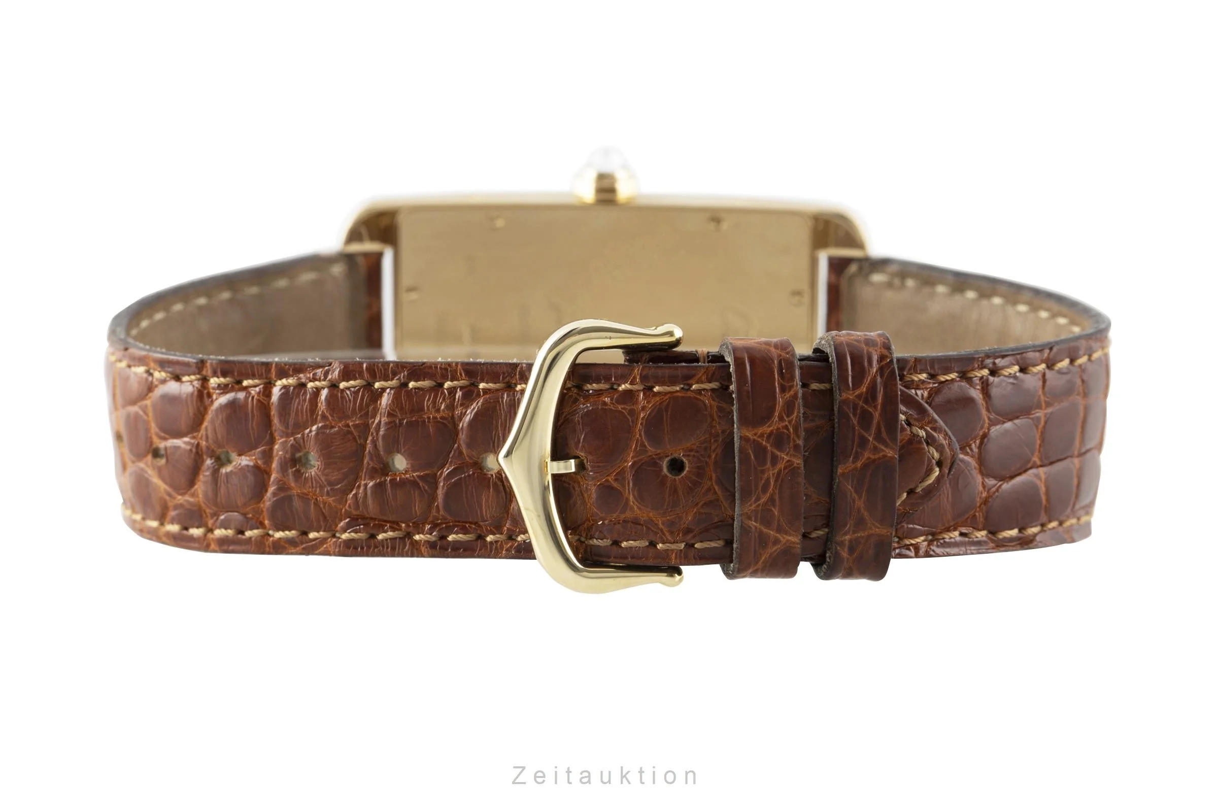 Cartier Tank Américaine 18 ct gold manual winding women's watch 1735B  [2107142] - Image 10