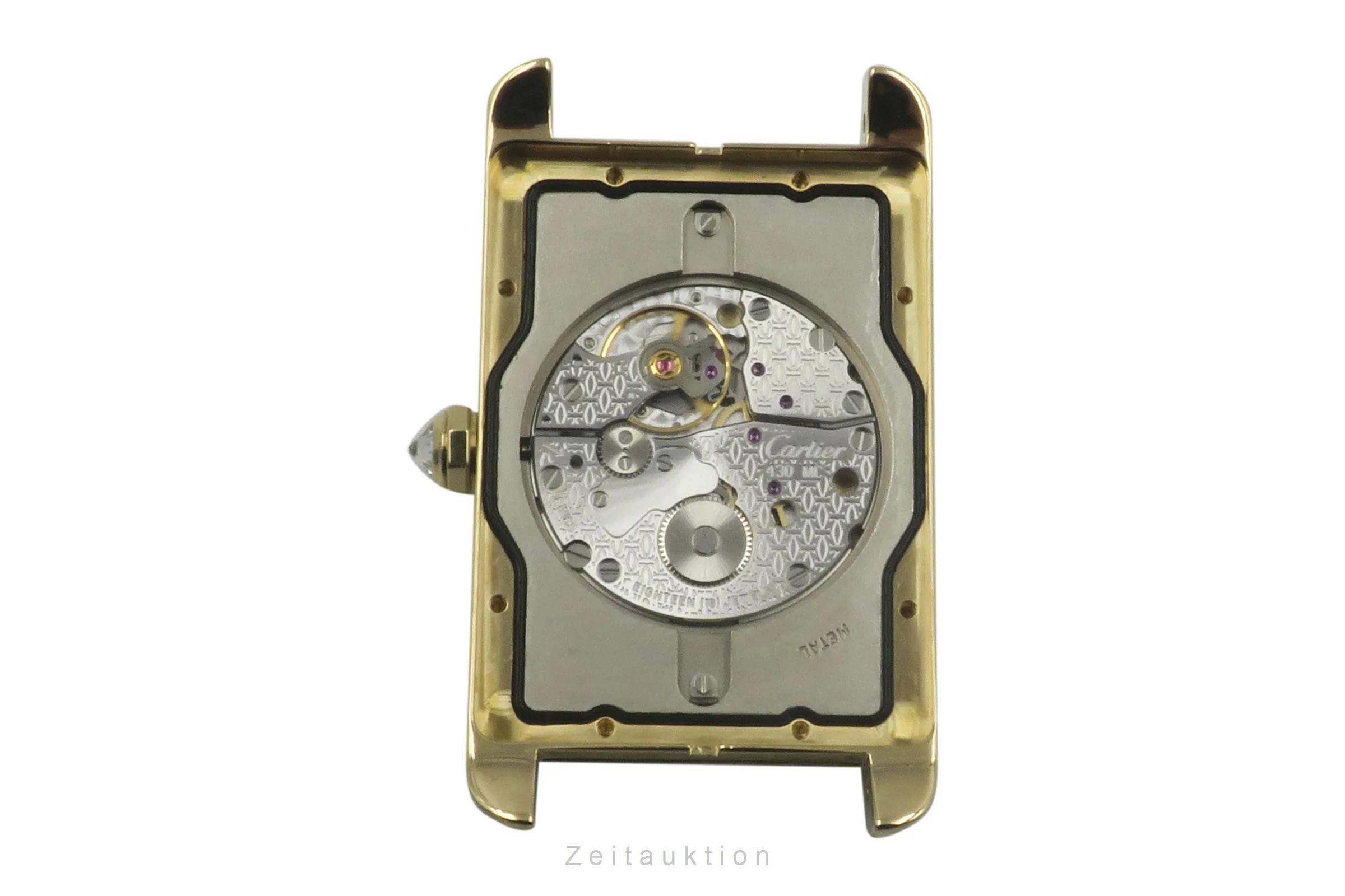 Cartier Tank Américaine 18 ct gold manual winding women's watch 1735B  [2107142] - Image 11