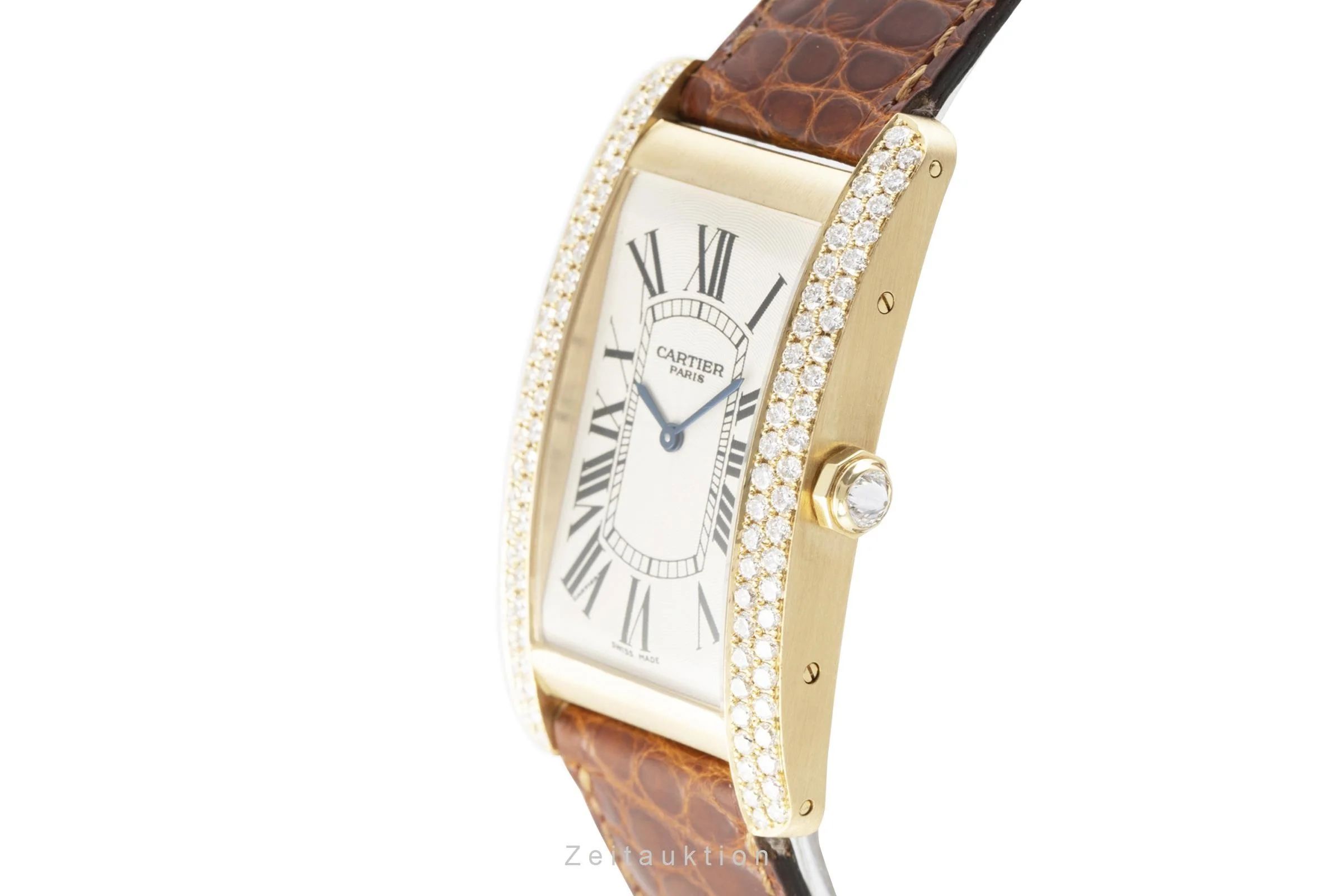 Cartier Tank Américaine 18 ct gold manual winding women's watch 1735B  [2107142] - Image 6