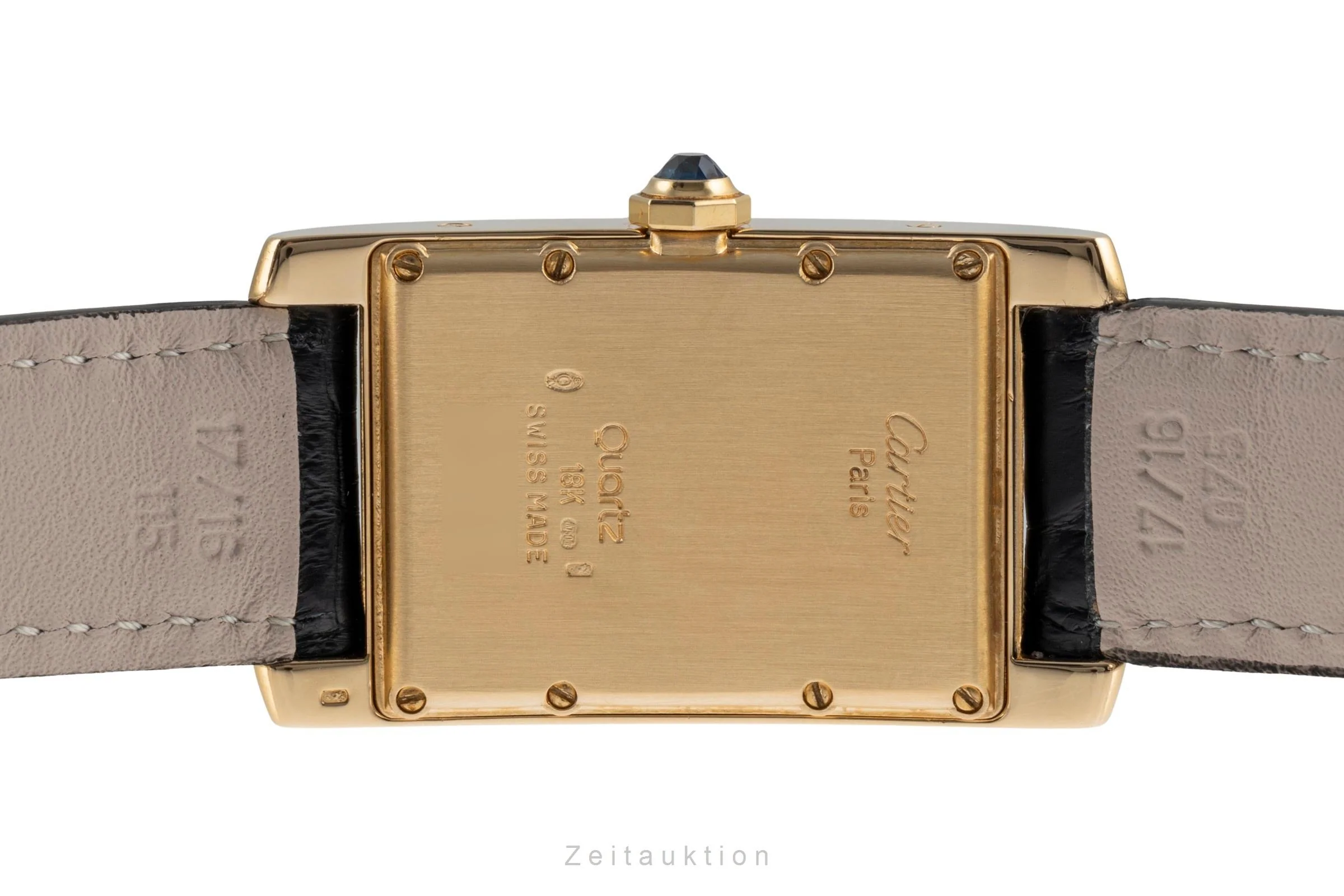 Cartier Tank Américaine 18 ct gold quartz men's watch W2600951, 8012905  [2504068] - Image 11
