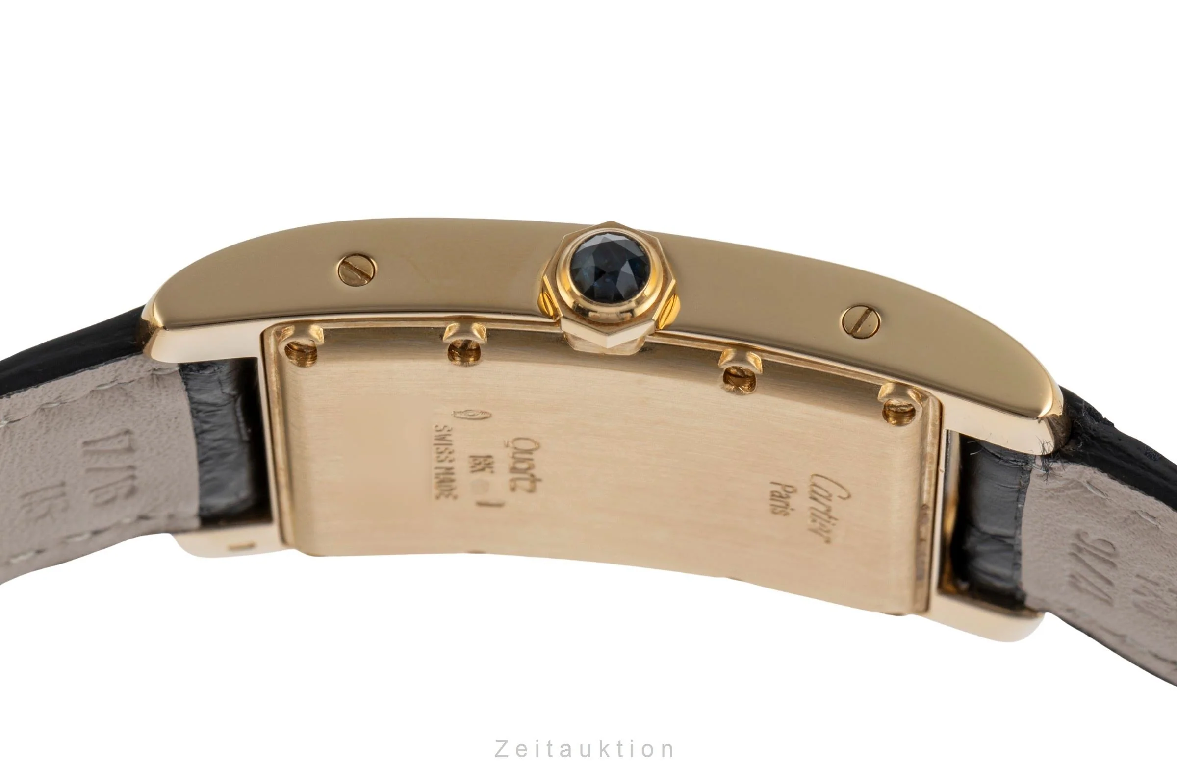 Cartier Tank Américaine 18 ct gold quartz men's watch W2600951, 8012905  [2504068] - Image 12