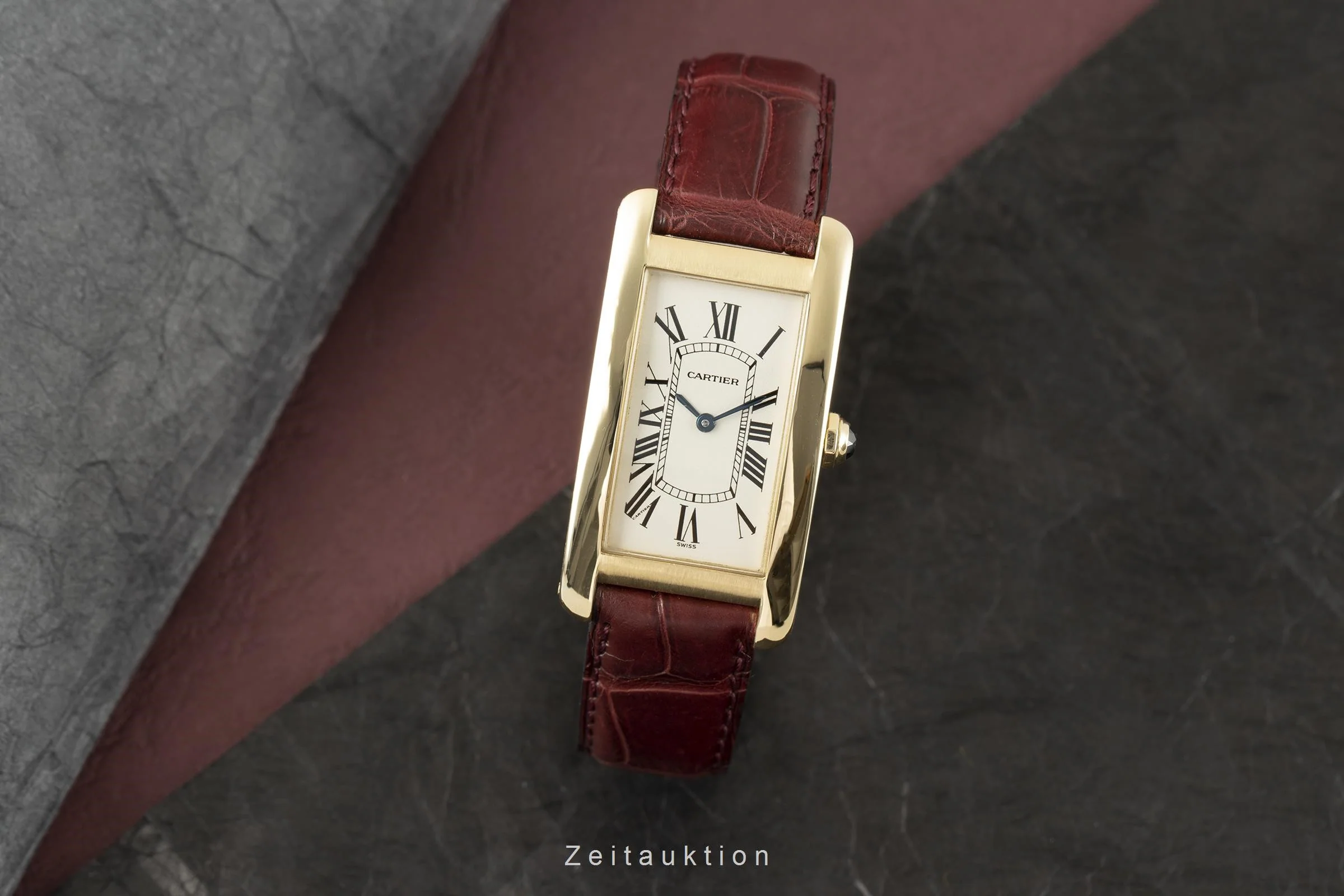 Cartier Tank Américaine 18 ct gold quartz unisex 1720 LP: 15400EUR  [2108204] - Image 3