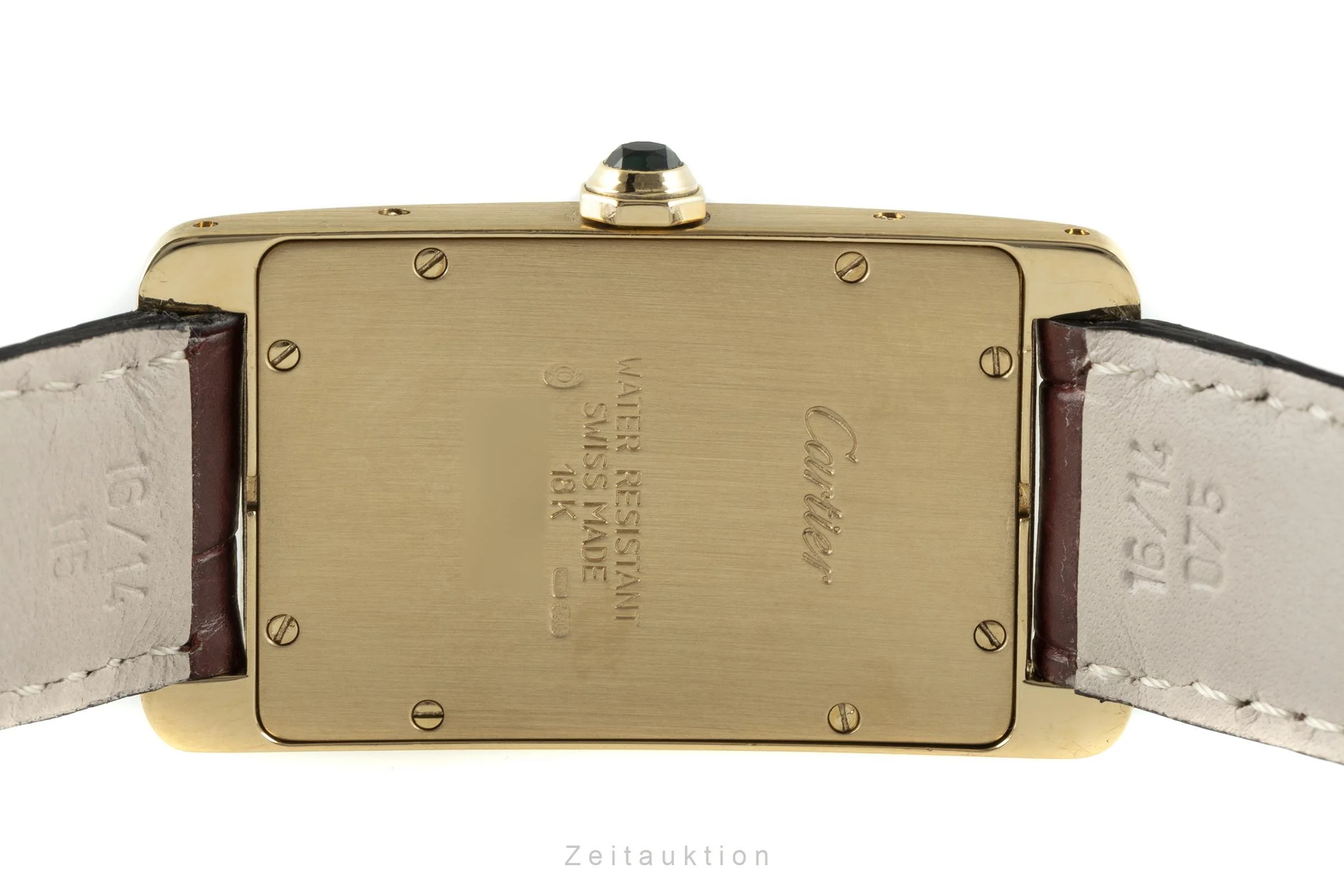 Cartier Tank Américaine 18 ct gold quartz unisex 1720 LP: 15400EUR  [2108204] - Image 9