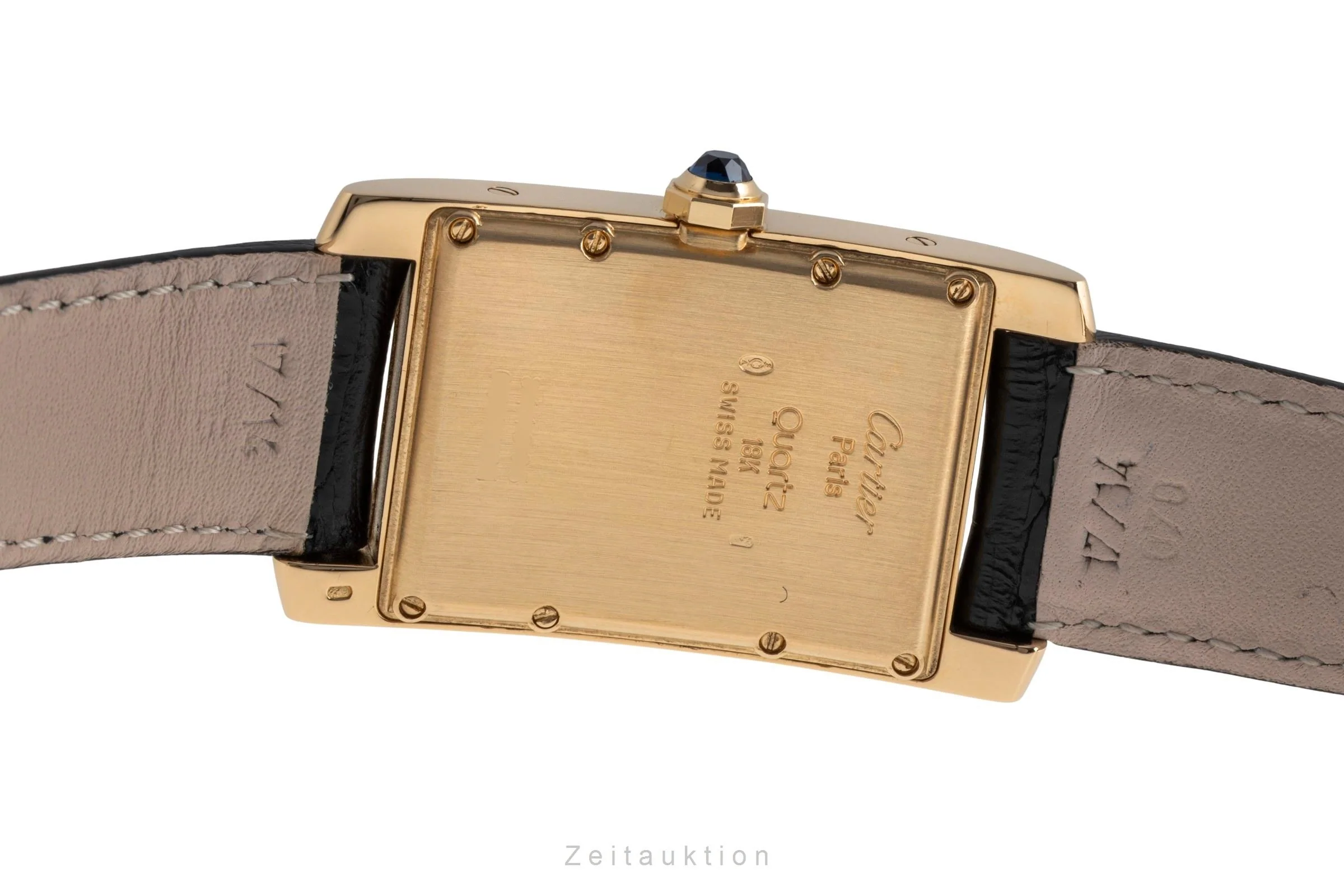 Cartier Tank Américaine 18 ct gold quartz unisex W2600351  [2502506] - Image 11