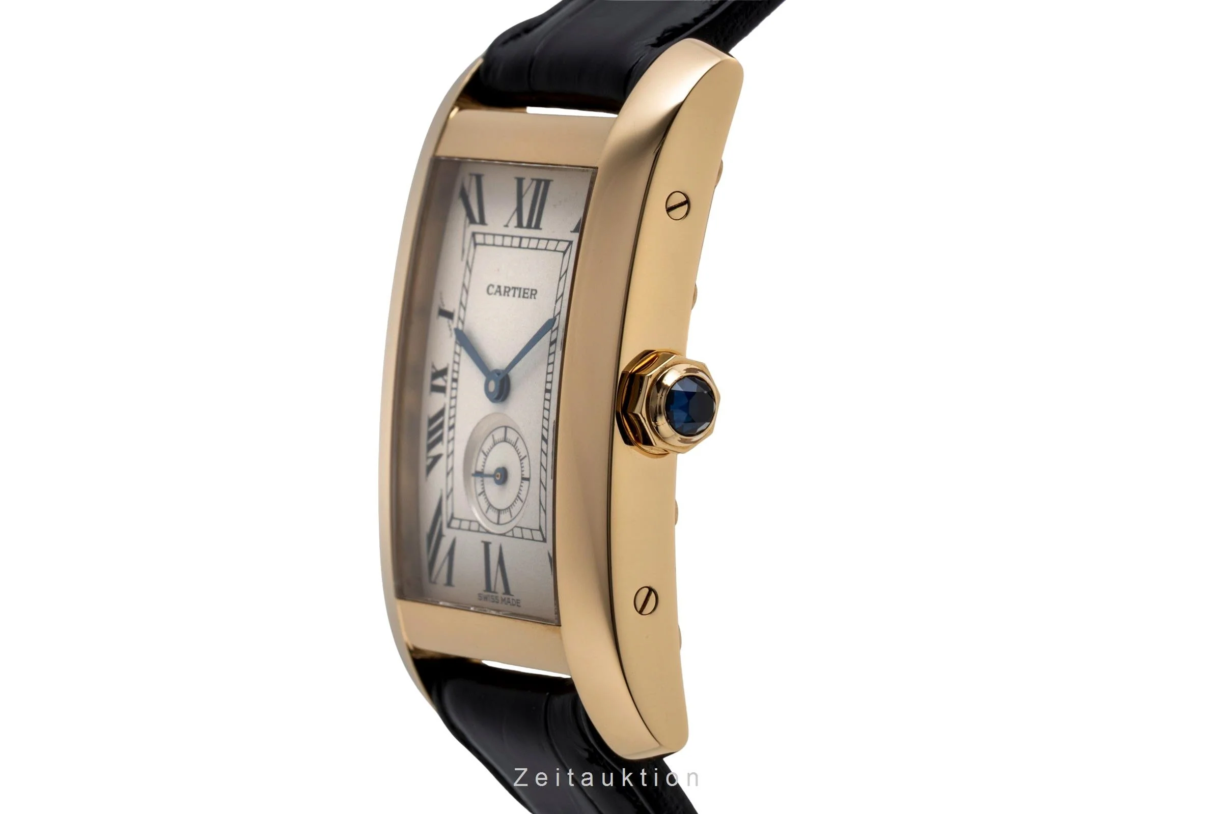 Cartier Tank Américaine 18 ct gold quartz unisex W2600351  [2502506] - Image 7