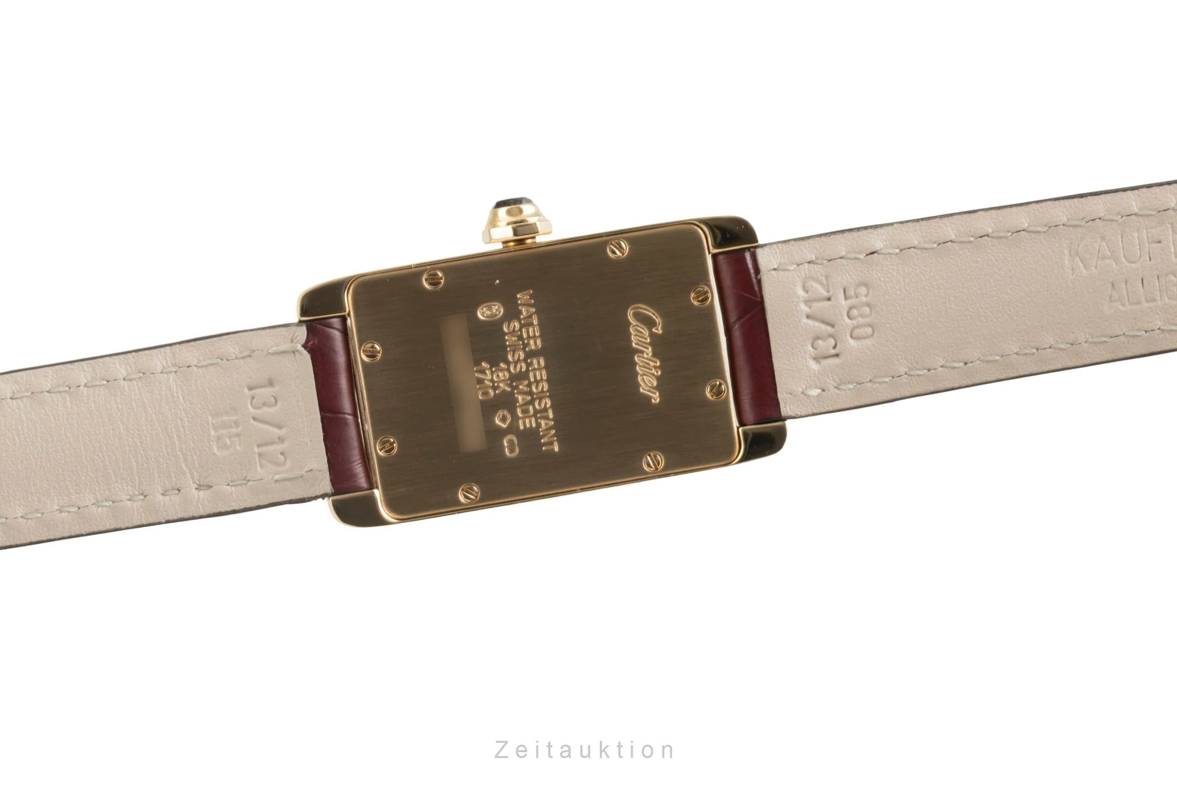 Cartier Tank Américaine 18 ct gold quartz women's watch W2601556, 1710  [2504040] - Image 11