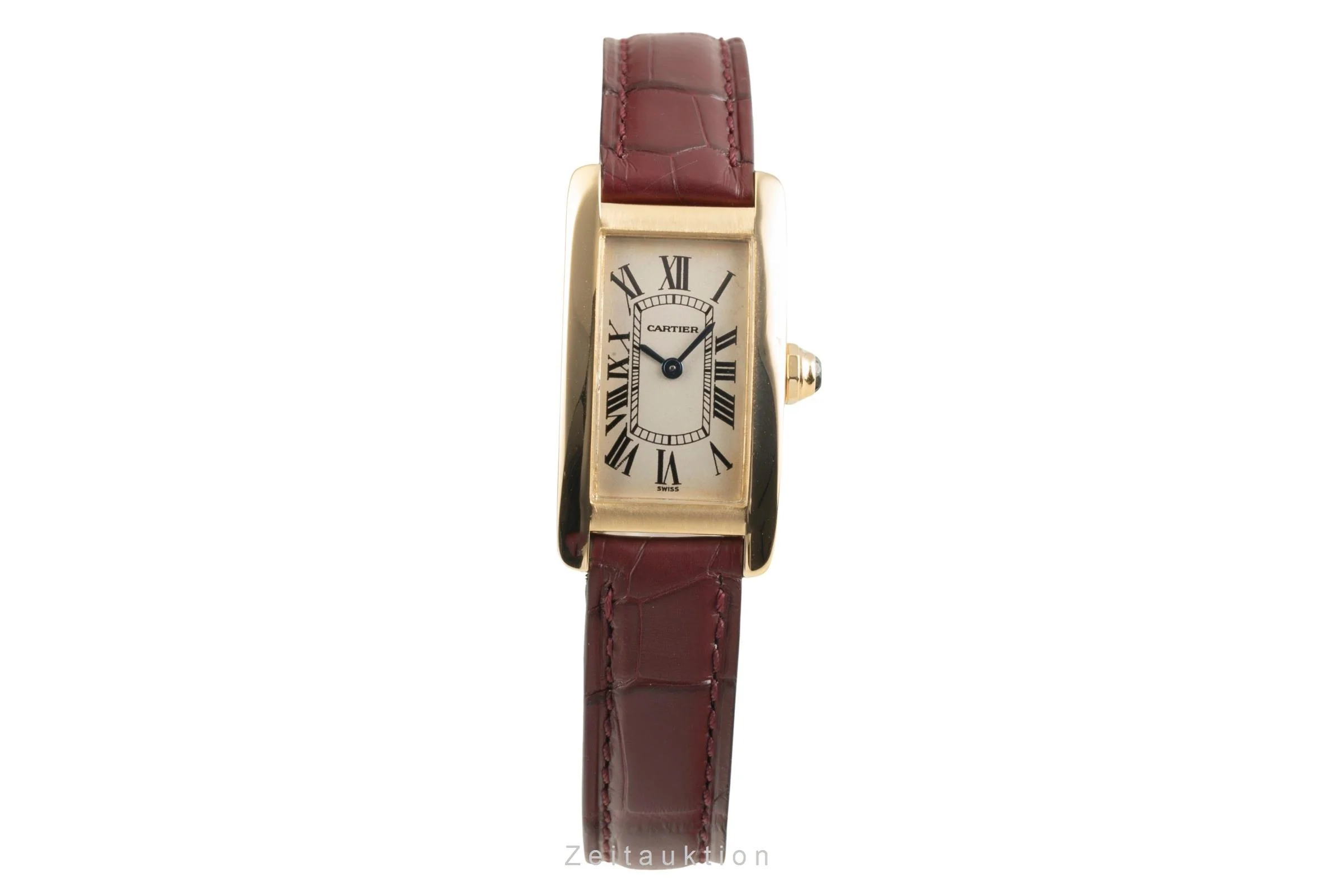 Cartier Tank Américaine 18 ct gold quartz women's watch W2601556, 1710  [2504040] - Image 5
