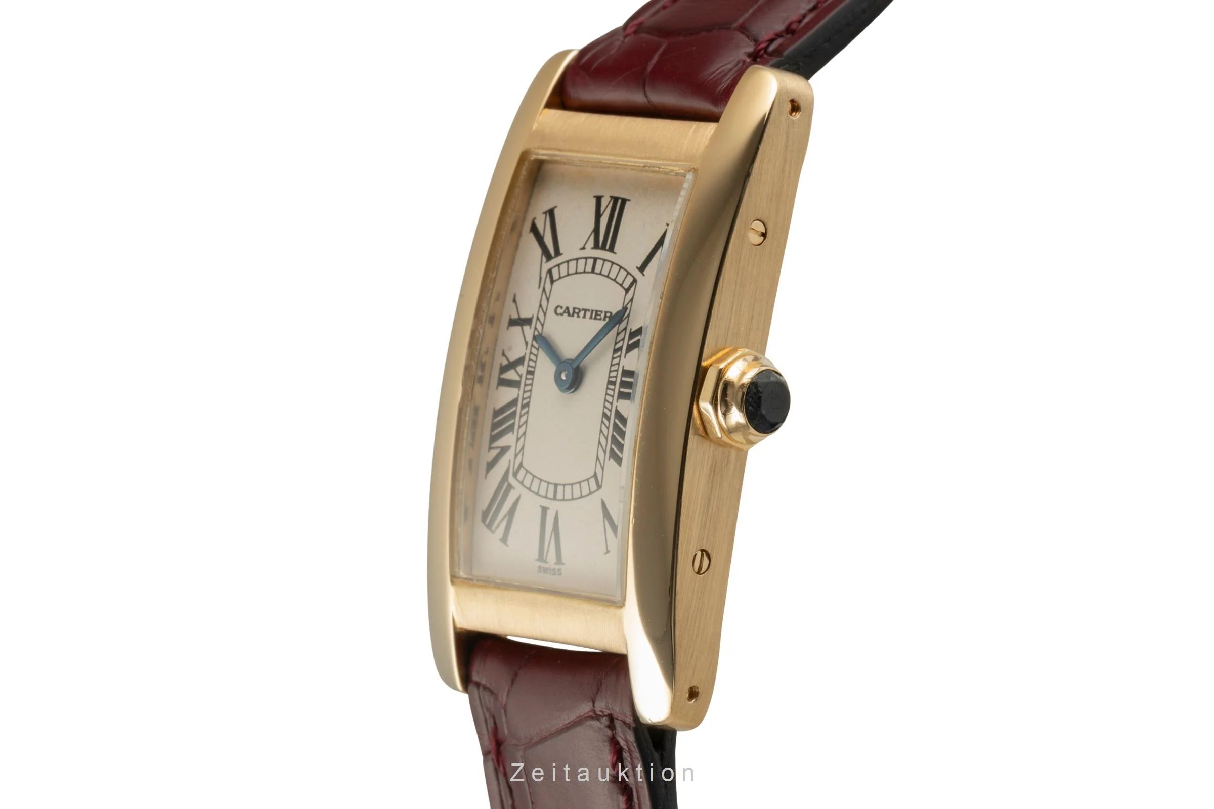 Cartier Tank Américaine 18 ct gold quartz women's watch W2601556, 1710  [2504040] - Image 7