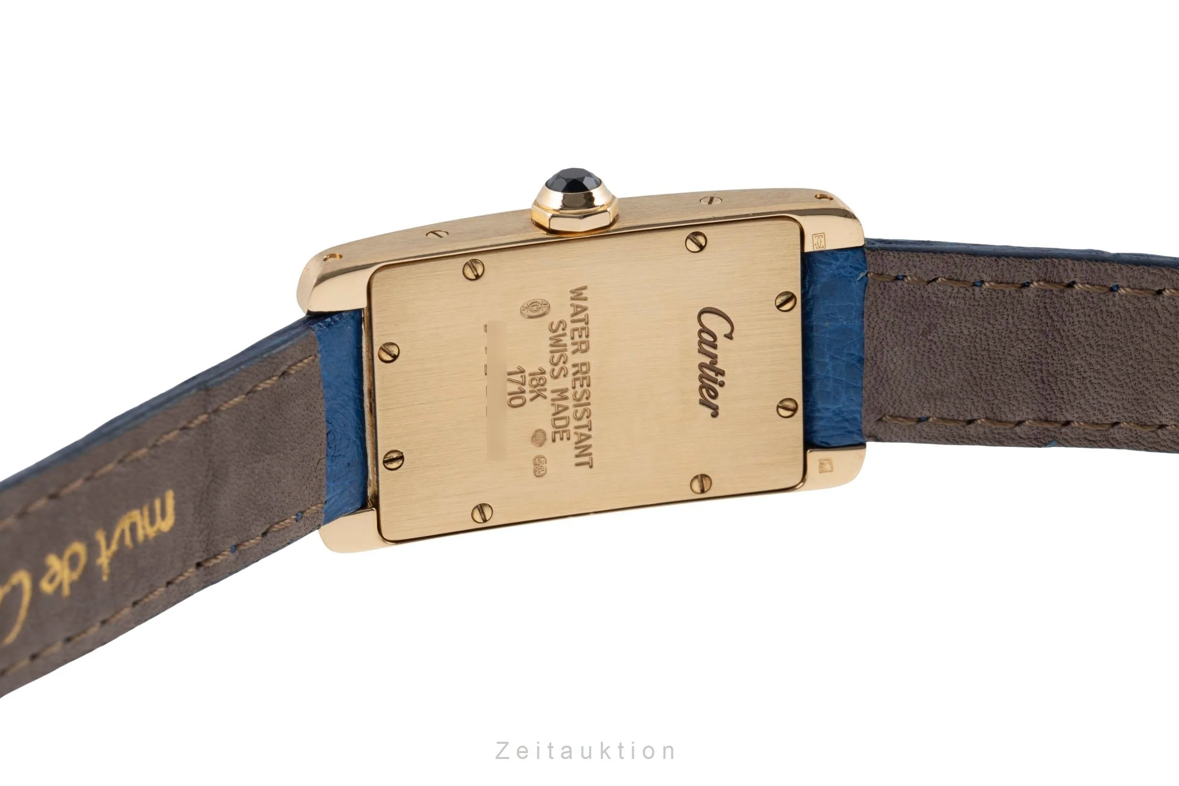 Cartier Tank Américaine 18 ct gold quartz women's watch W2601556  [2506346] - Image 11