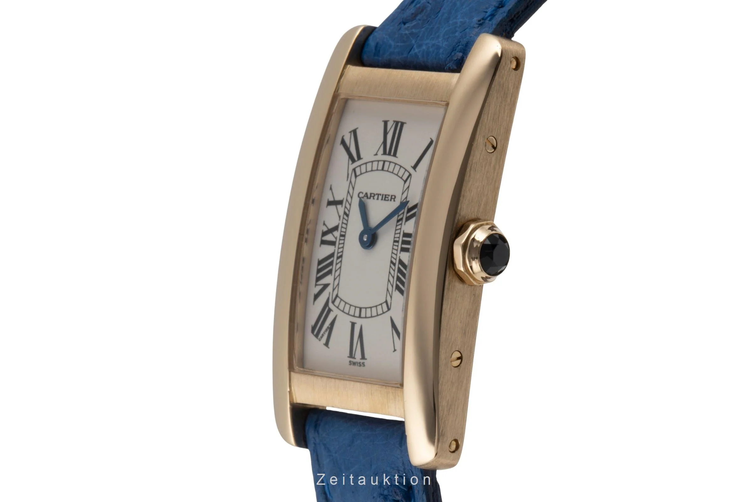 Cartier Tank Américaine 18 ct gold quartz women's watch W2601556  [2506346] - Image 7